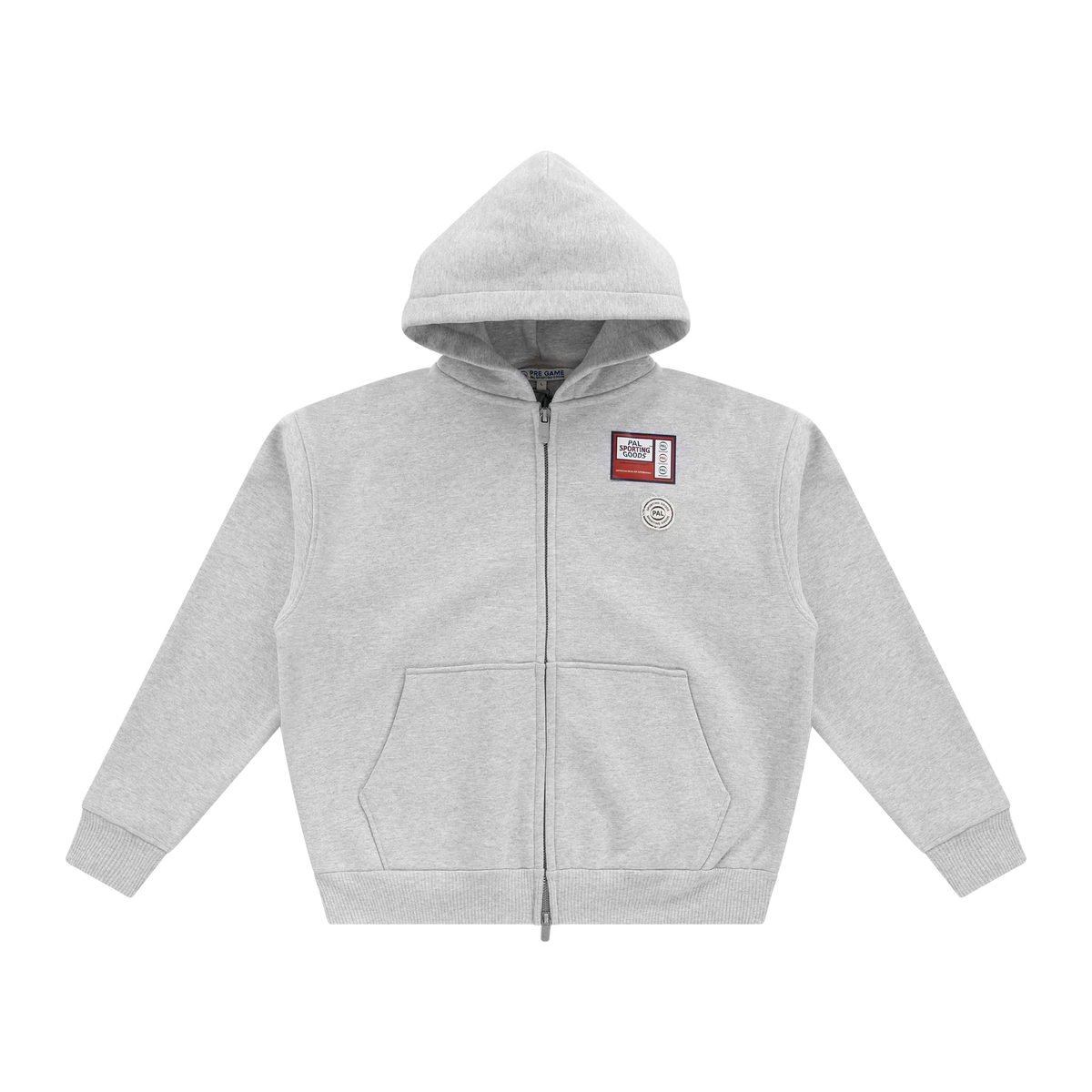 PAL Sporting Goods: Brando Full Zip - Light Grey Marl