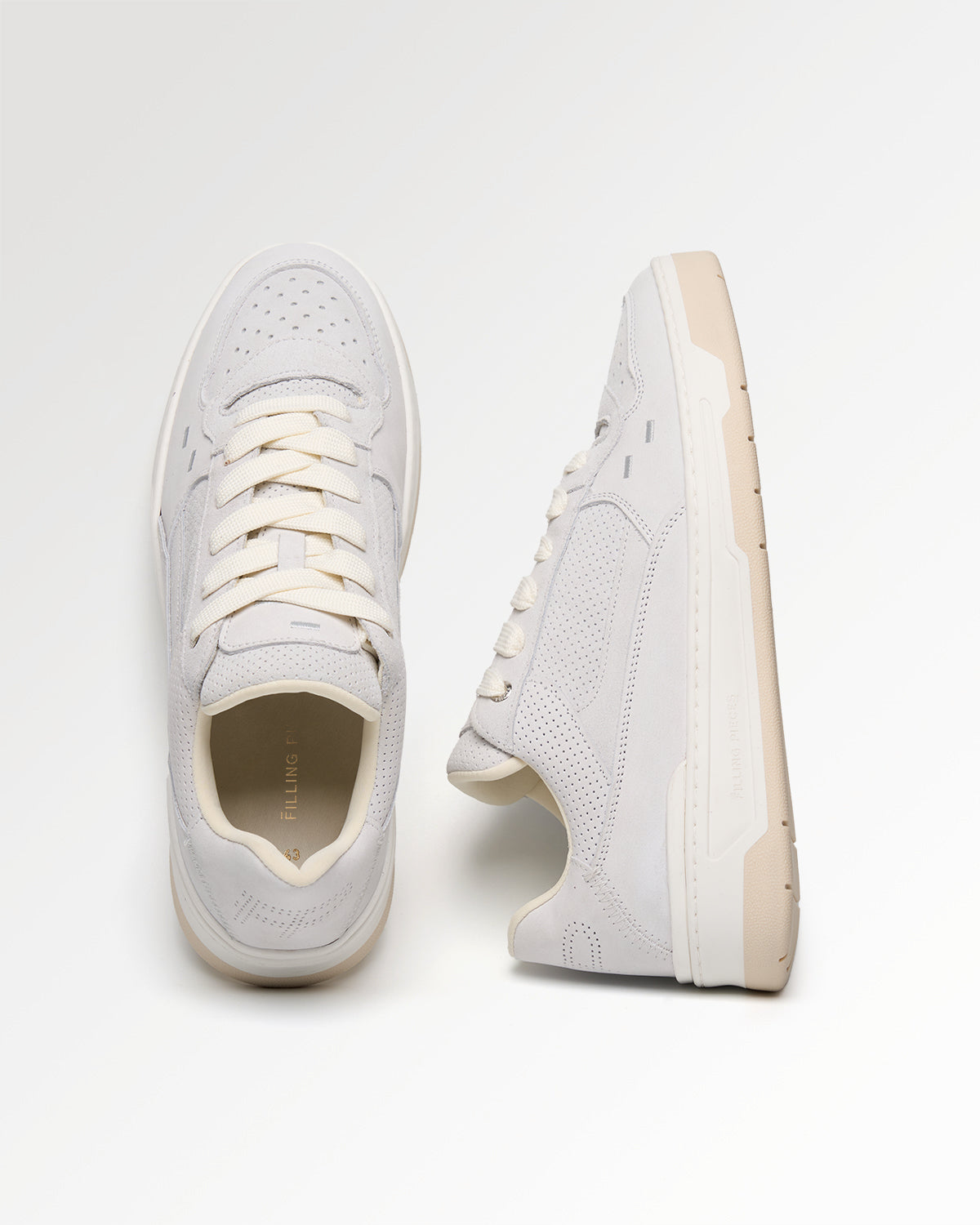 Filling Pieces: Cruiser Suede - White