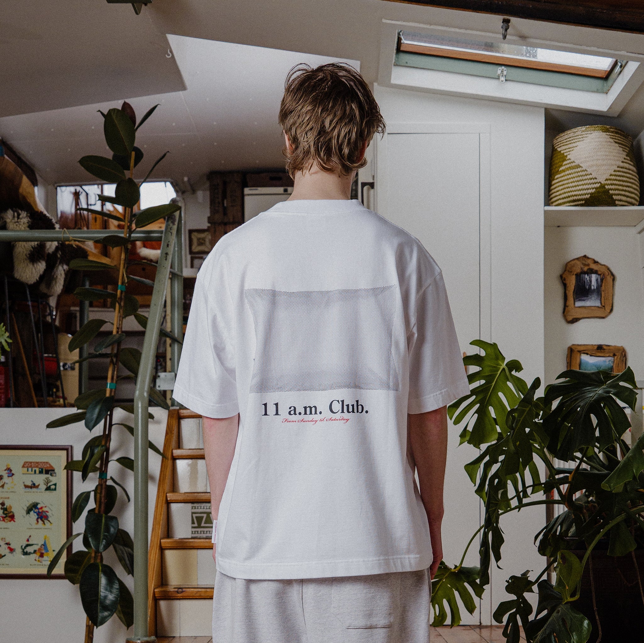 Pockies: 11 AM Club Pillow Tee - White