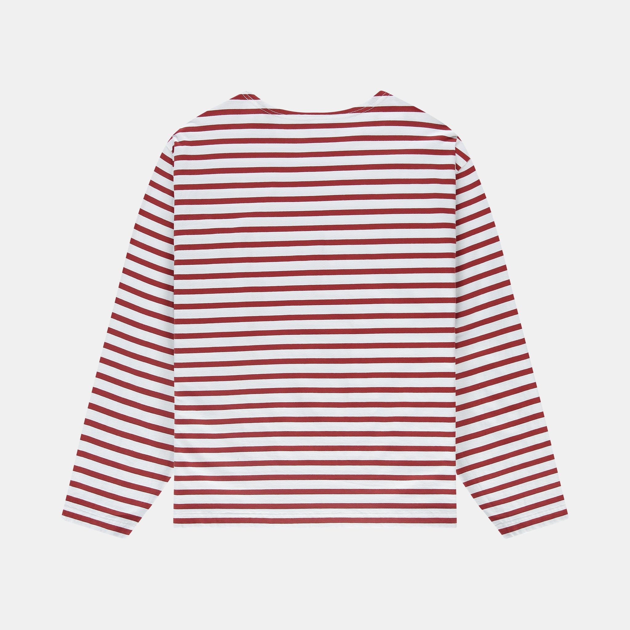 Pockies: Boat Neck Longsleeve - Red