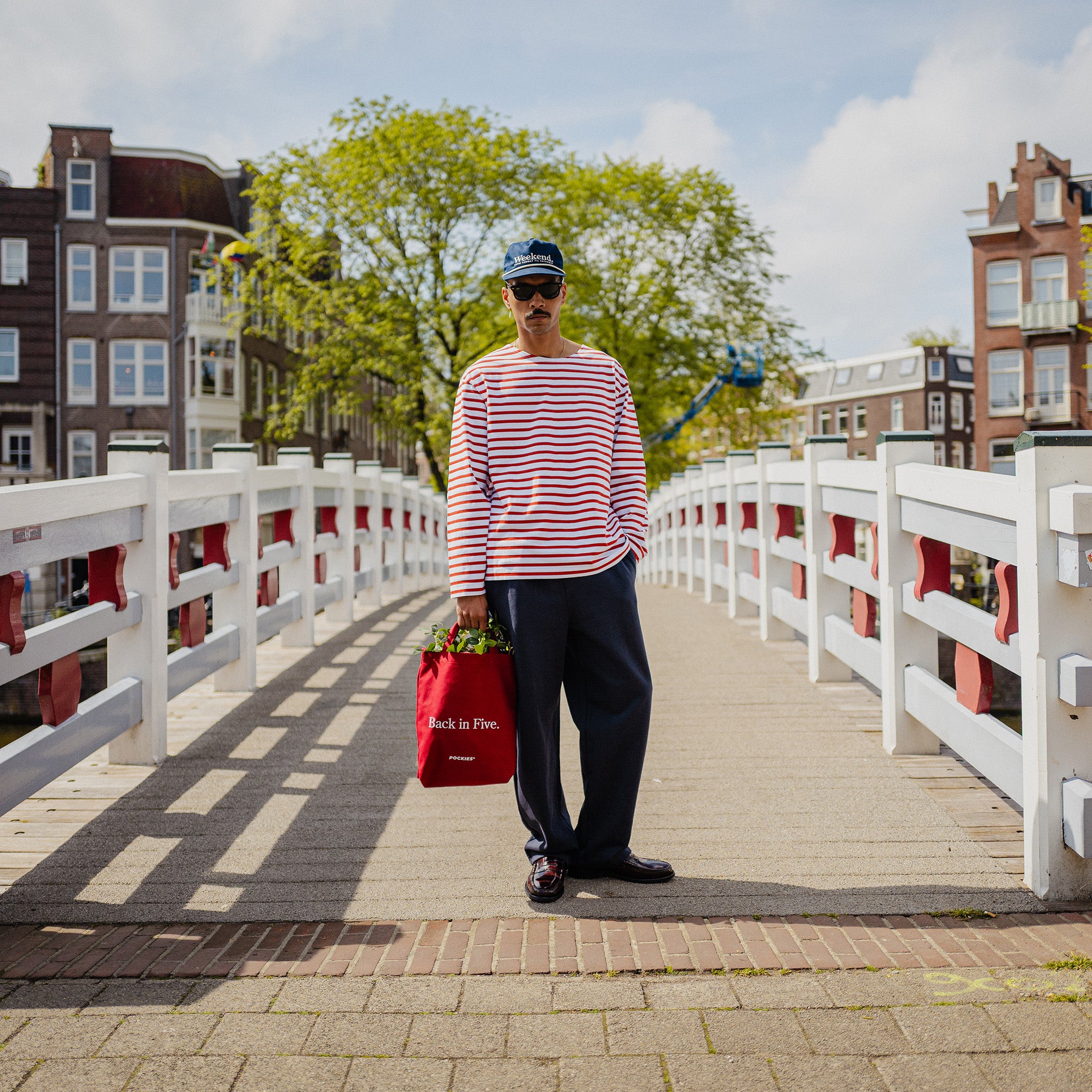 Pockies: Boat Neck Longsleeve - Red