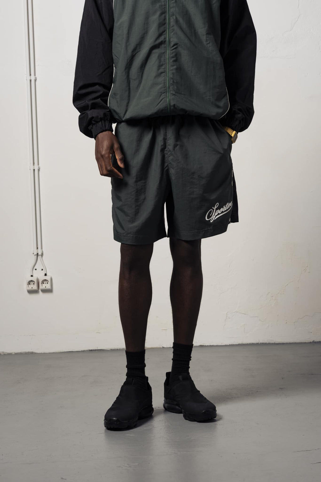 Goodies Sportive: Open Tracksuit Shorts