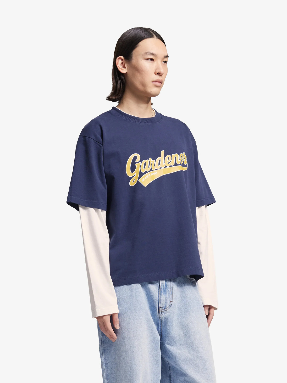 Bram's Fruit: Double Layer T-shirt - Midnight Blue