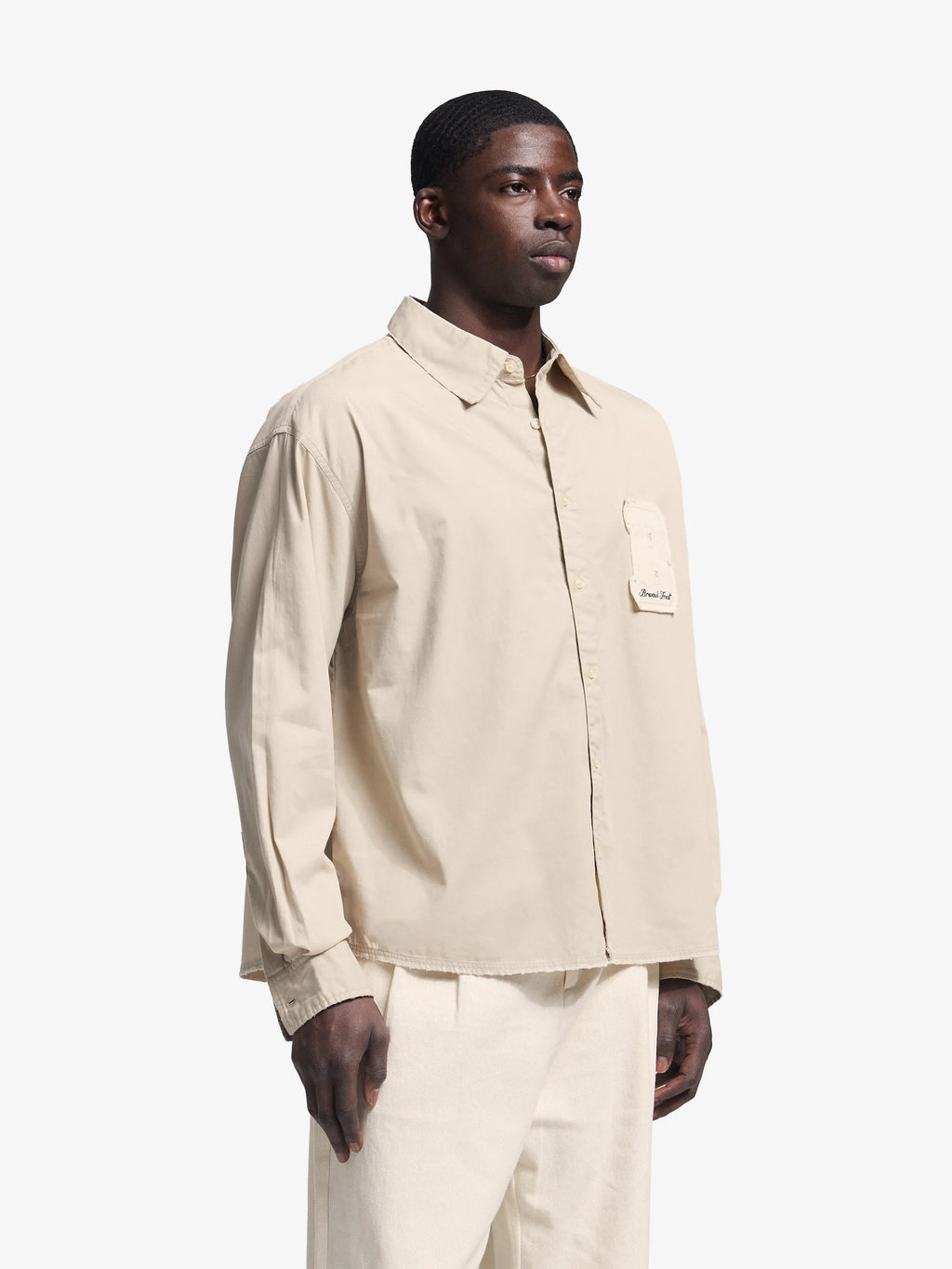 Bram's Fruit: Longsleeve Varsity Shirt - Desert