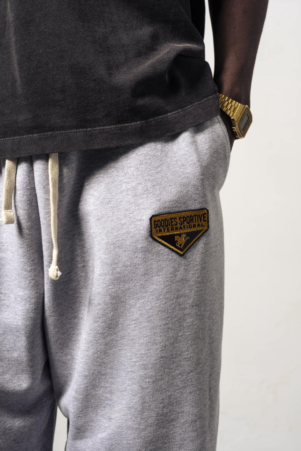 Goodies Sportive: Patch Relaxed Jogger Pants