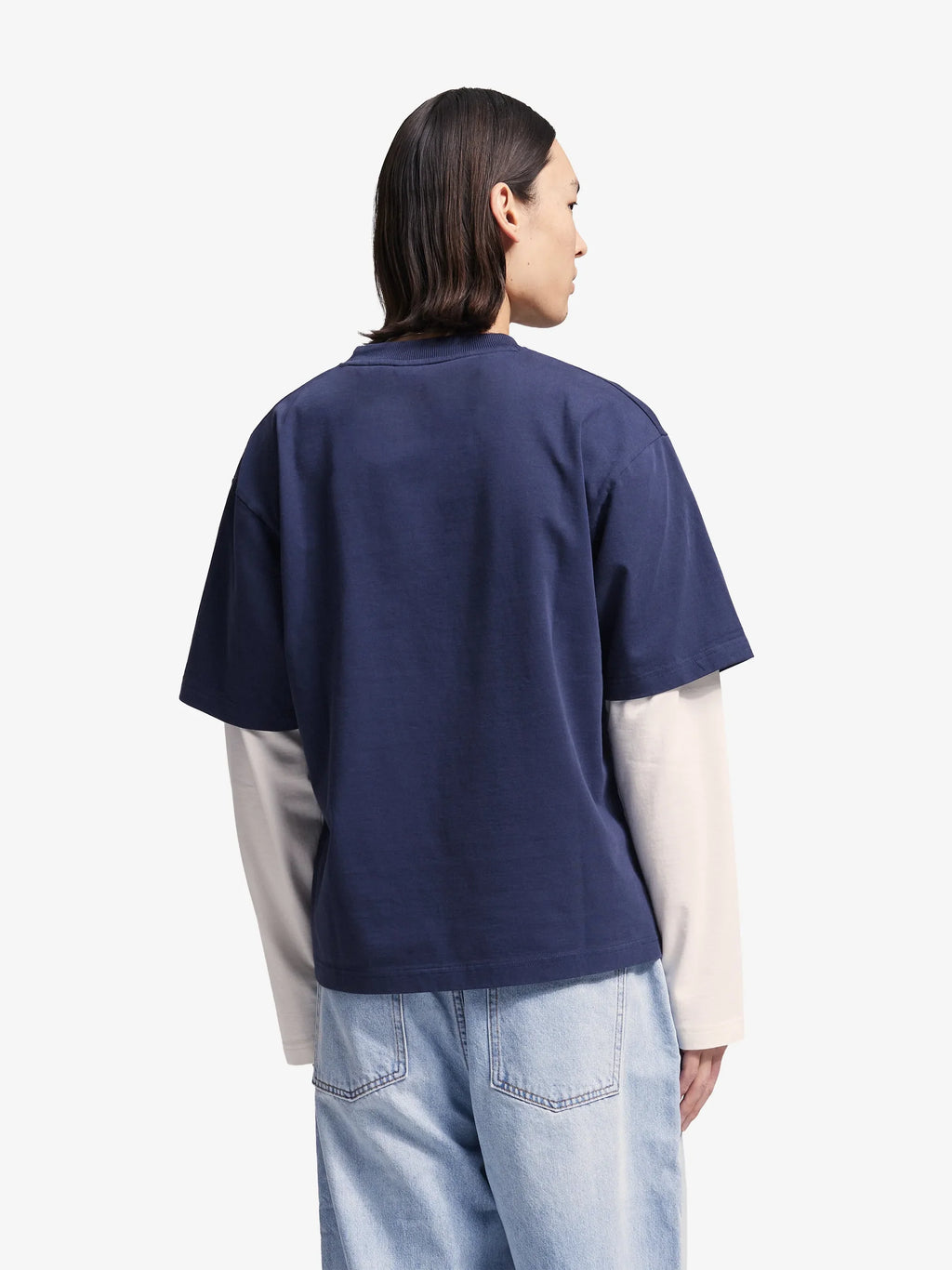Bram's Fruit: Double Layer T-shirt - Midnight Blue