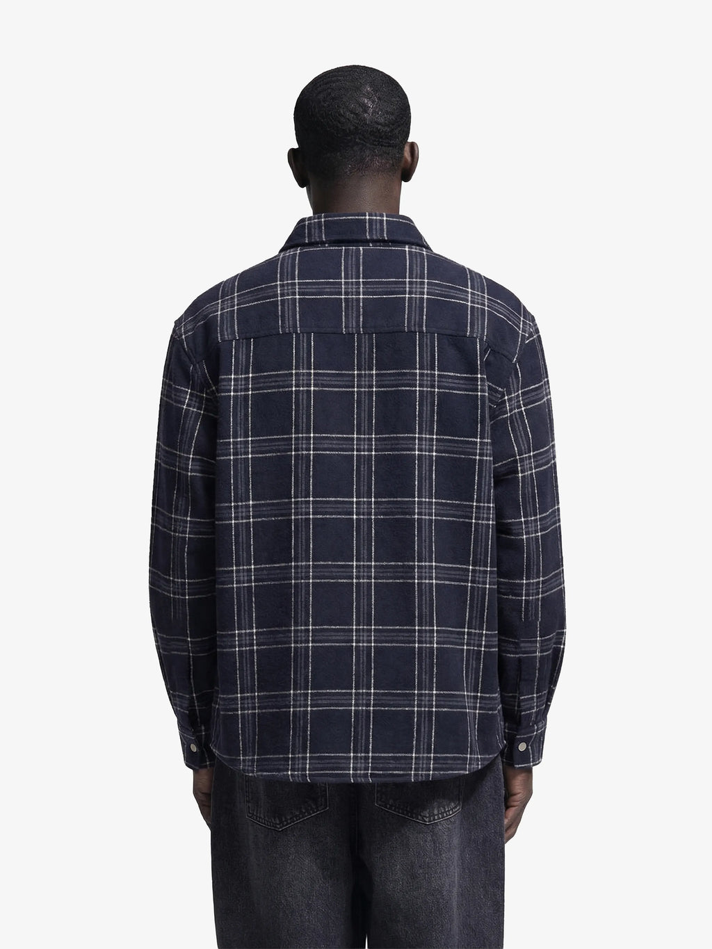 Bram's Fruit: Flanel Overshirt - Navy