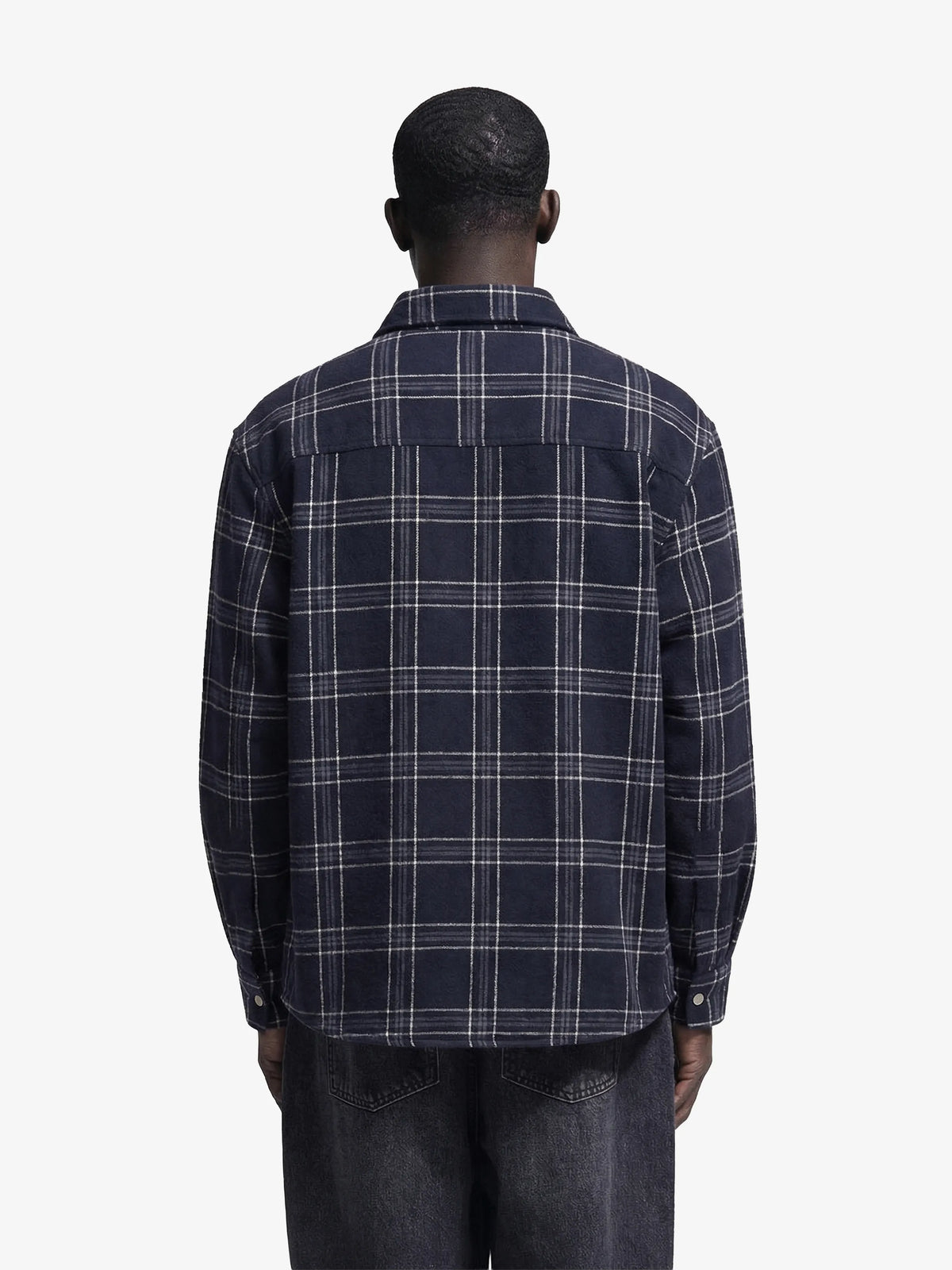 Bram's Fruit: Flanel Overshirt - Navy