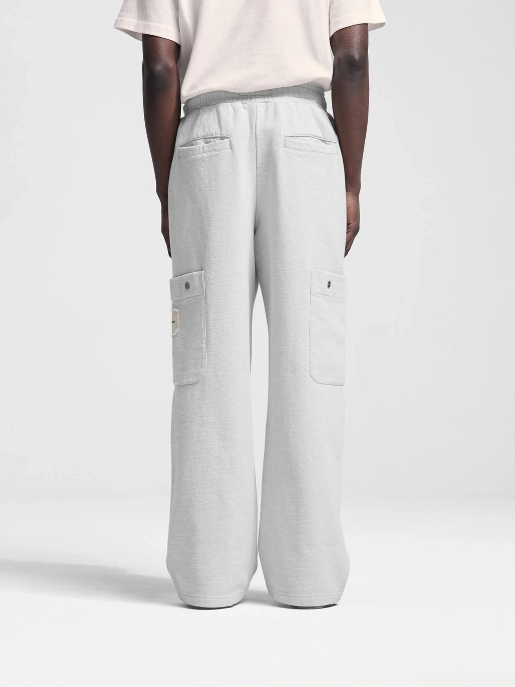 Bram's Fruit: Side Pocket Sweat Trouser - Natural Melange