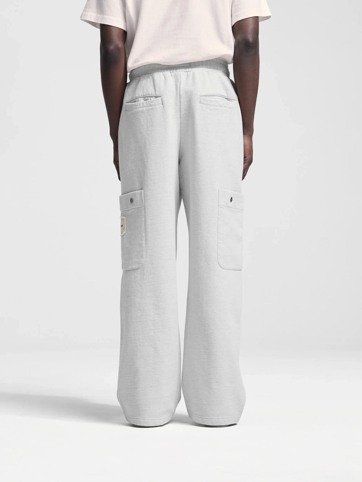 Bram's Fruit: Side Pocket Sweat Trouser - Natural Melange