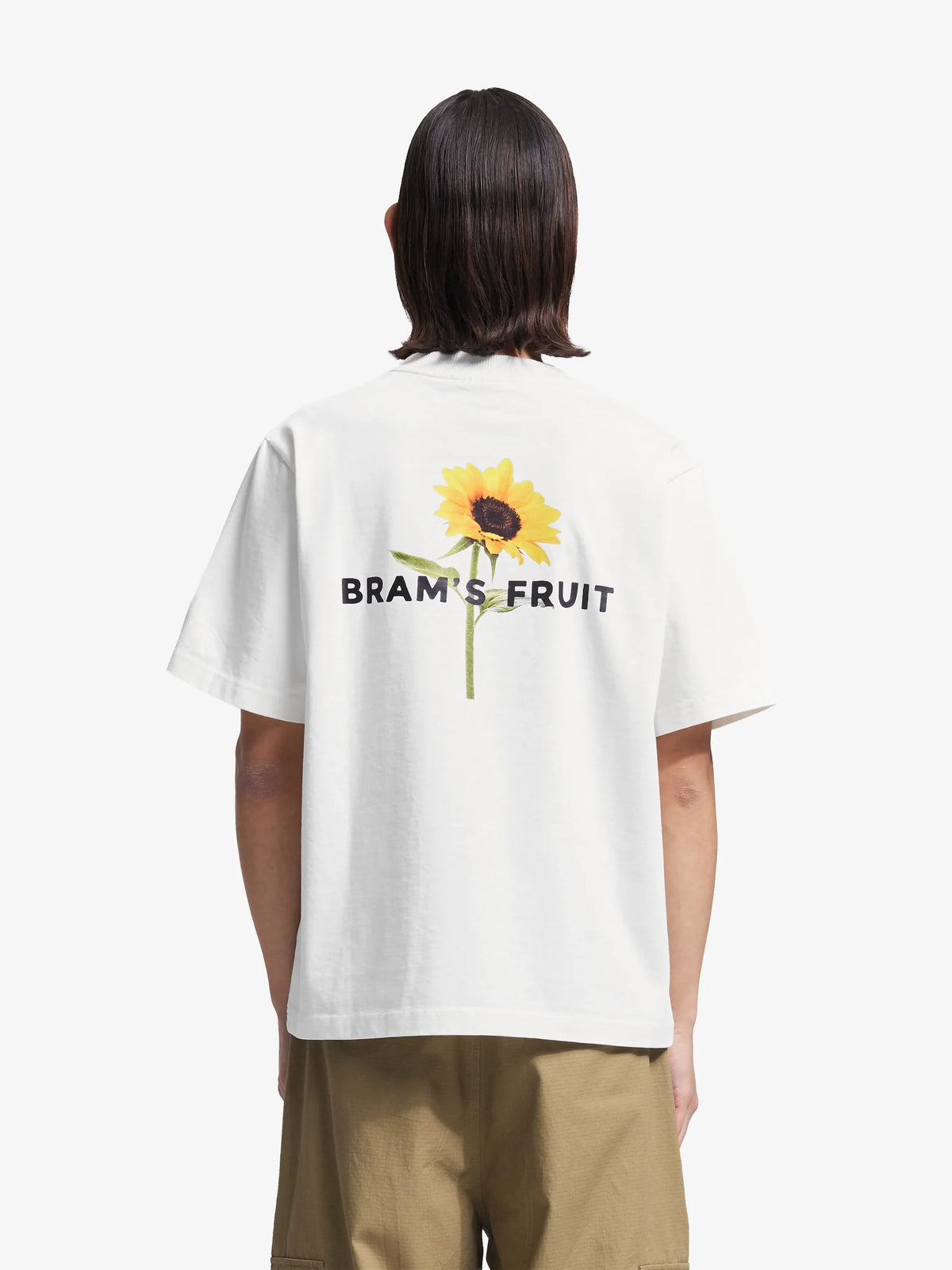 Bram's Fruit: Sunflower Tee - White