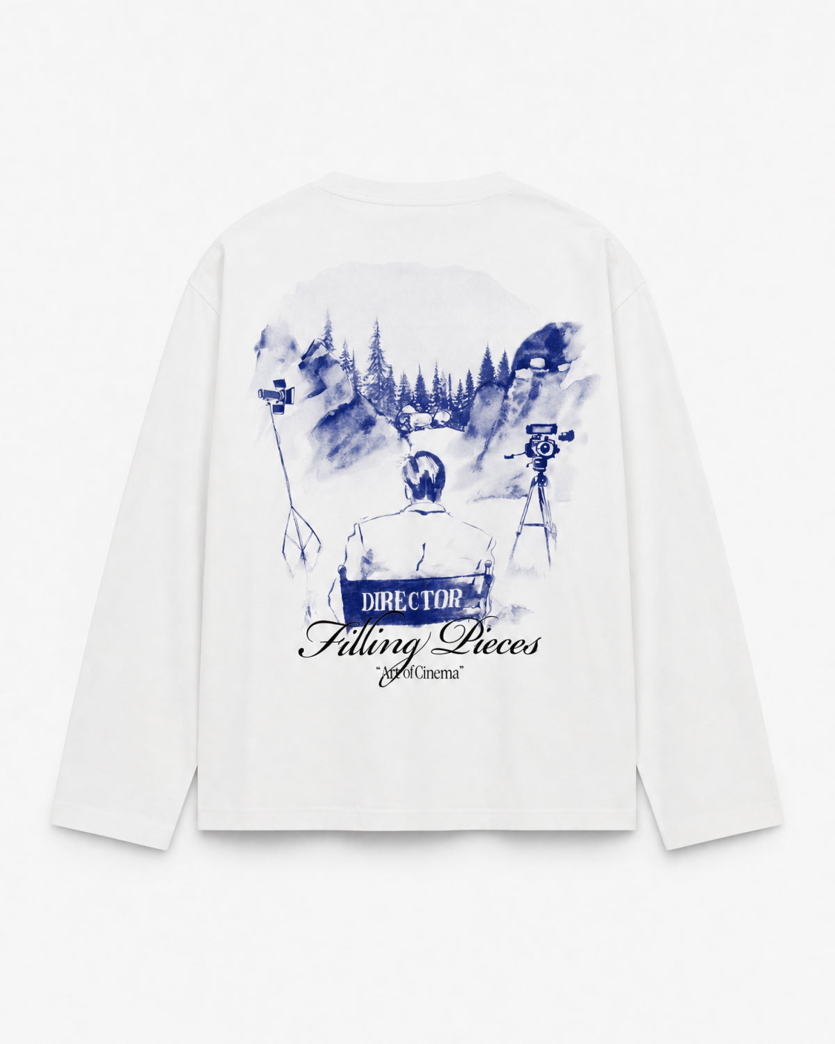 Filling Pieces: Director Longsleeve - White
