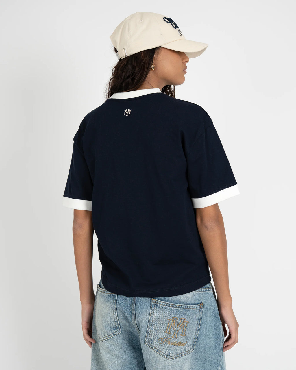 Prohibited: Modern Yuppies Contrast Tee Deep Blue