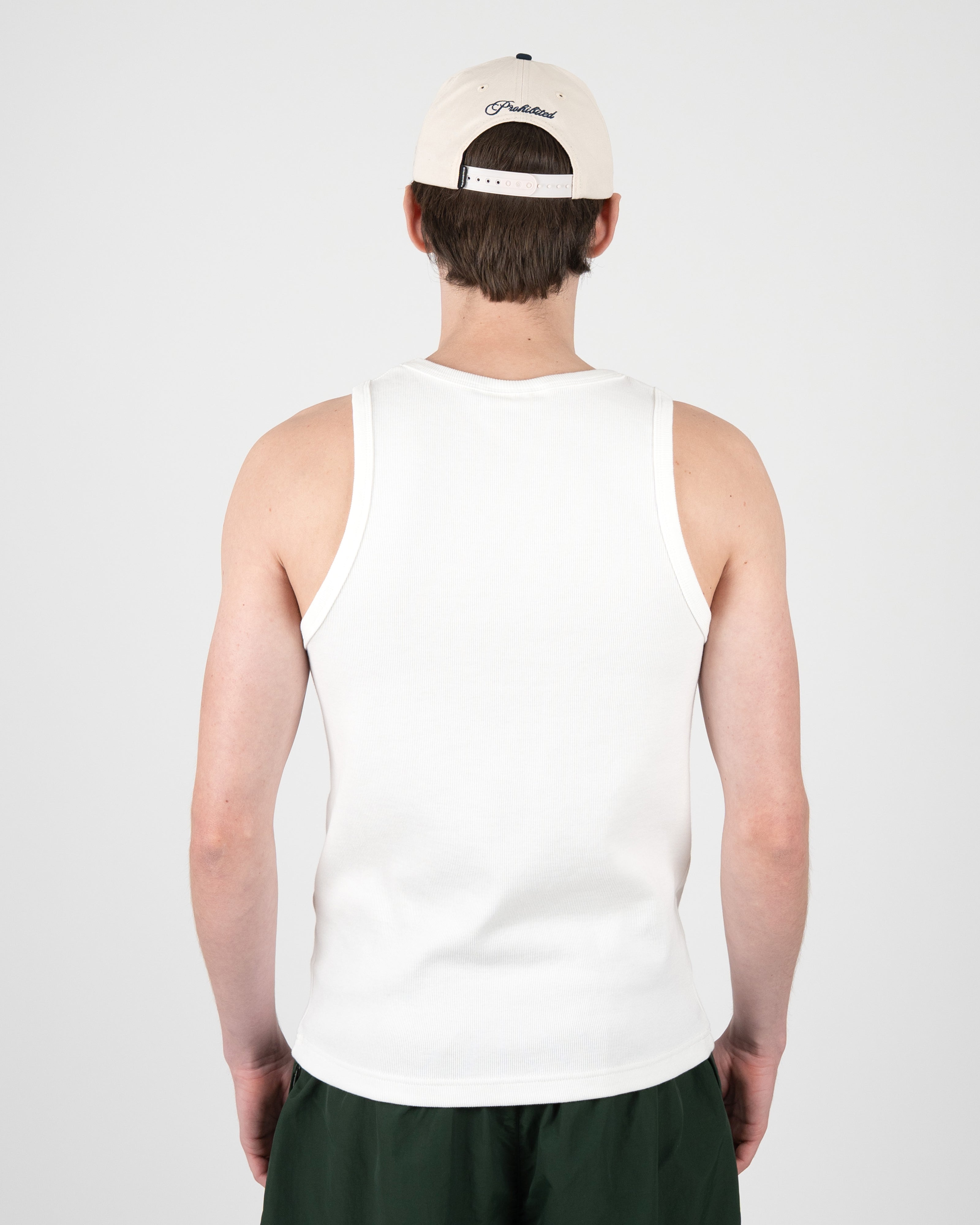 Prohibited: MY Tank Top Off-White