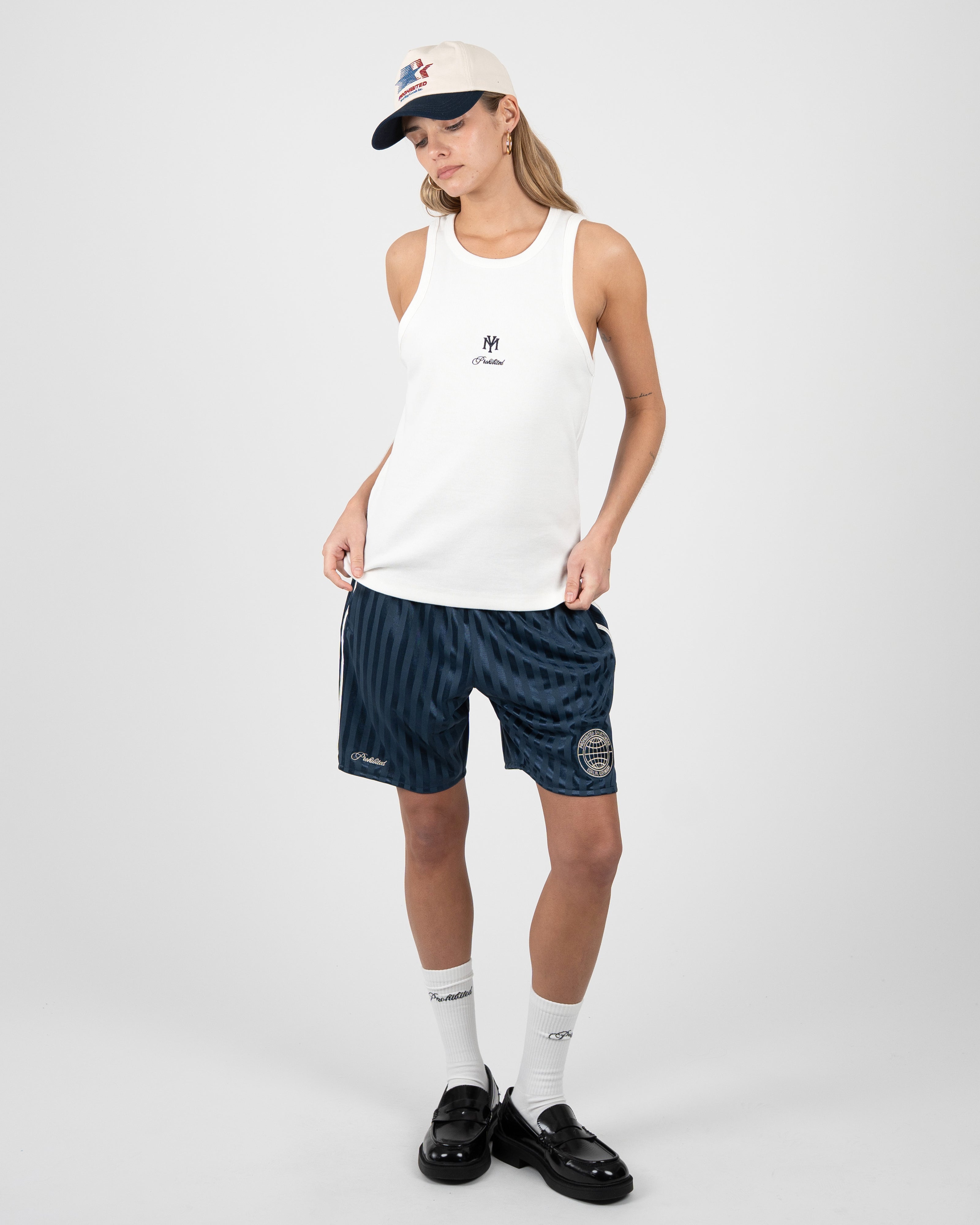 Prohibited: MY Tank Top Off-White