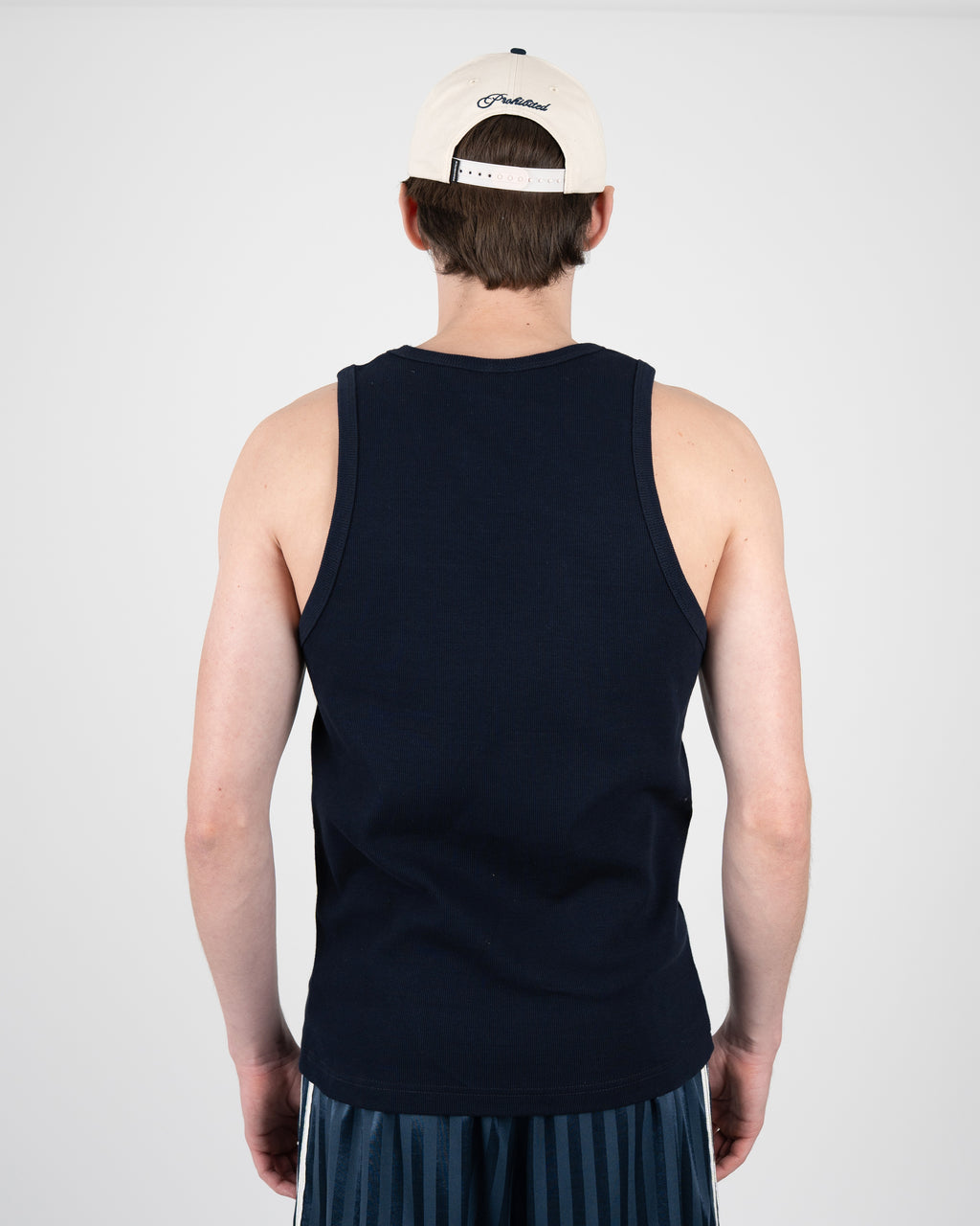 Prohibited: MY Tank Top Deep Blue