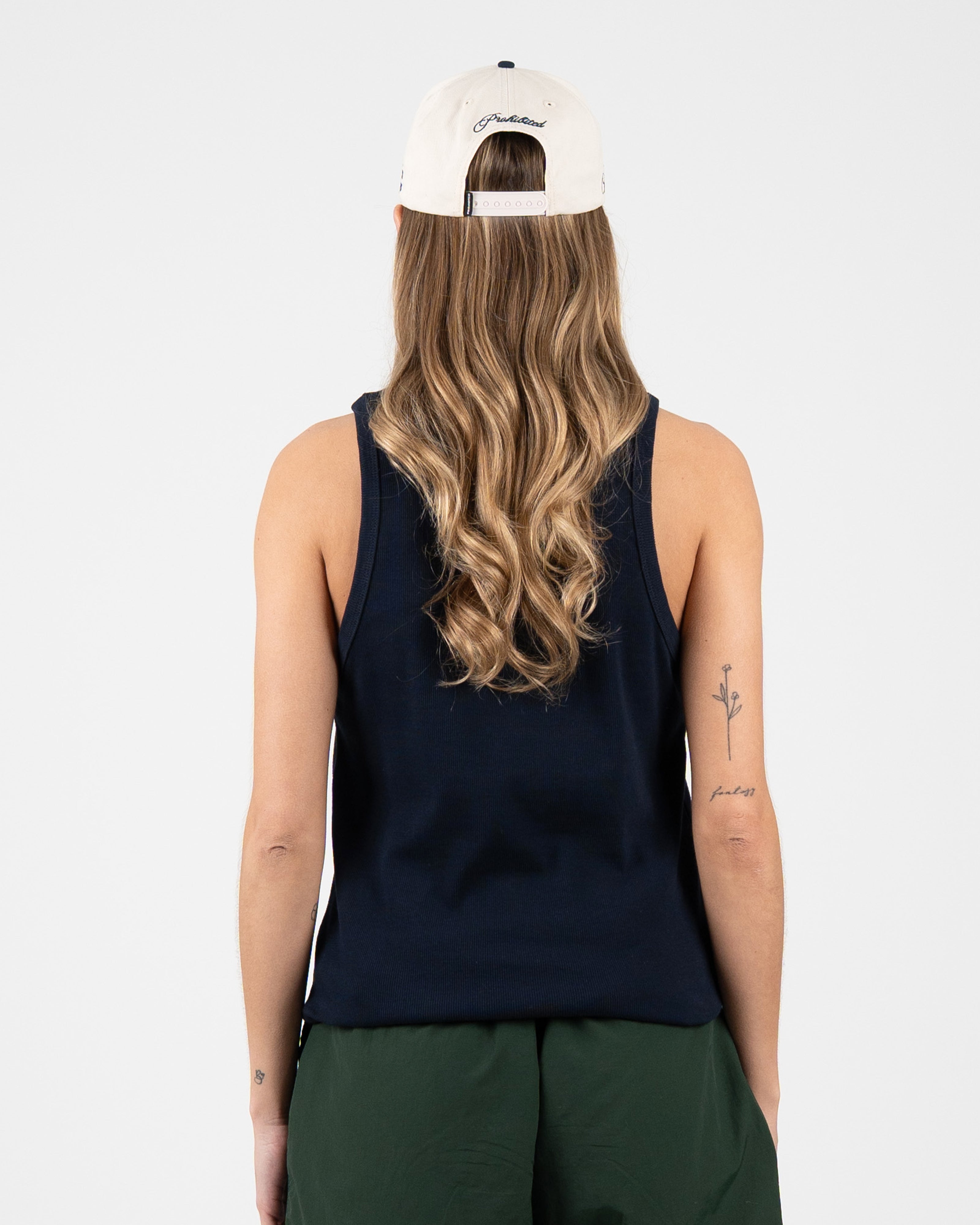 Prohibited: MY Tank Top Deep Blue