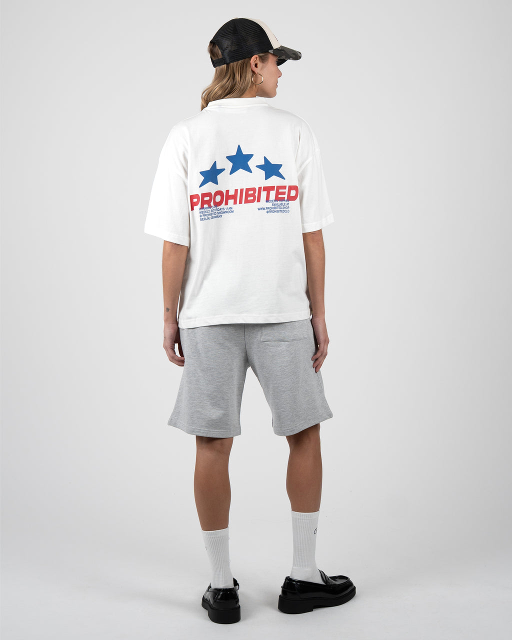 Prohibited: Running Club Tee Off-White
