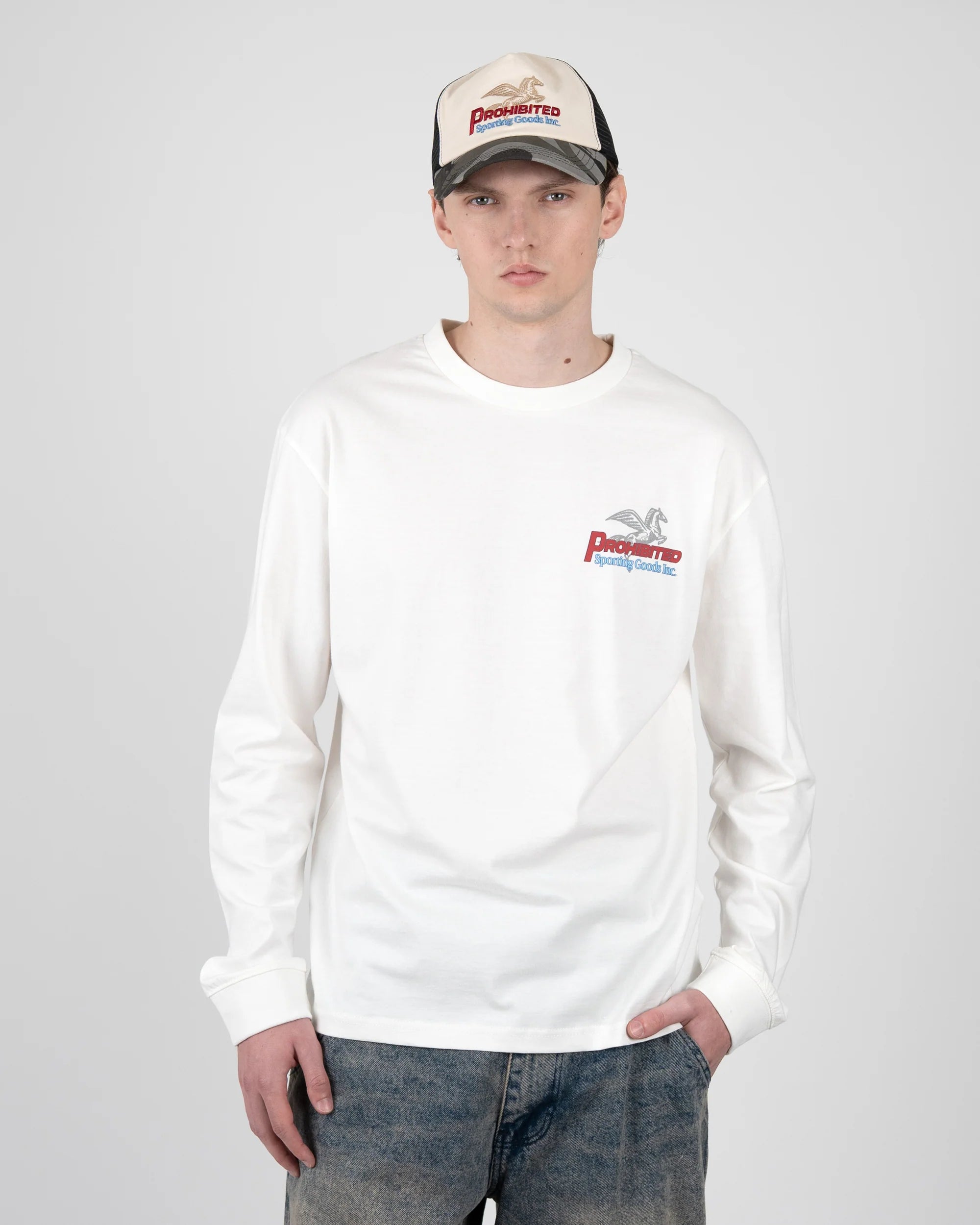Prohibited: Sporting Goods Longsleeve Off-White