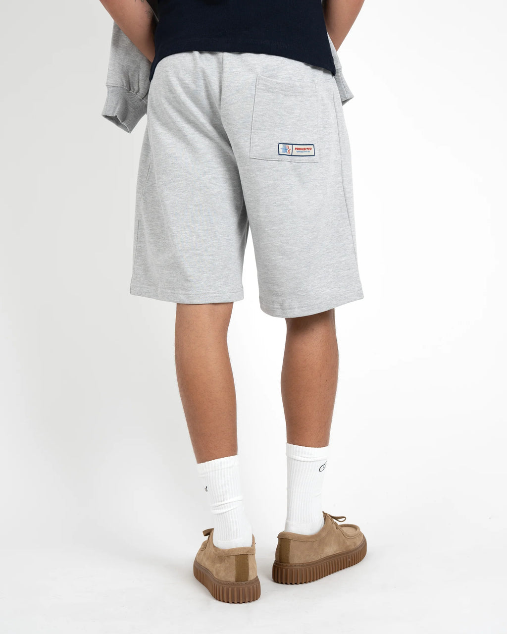 Prohibited: Sporting Goods Sweatshorts - Grey Melange