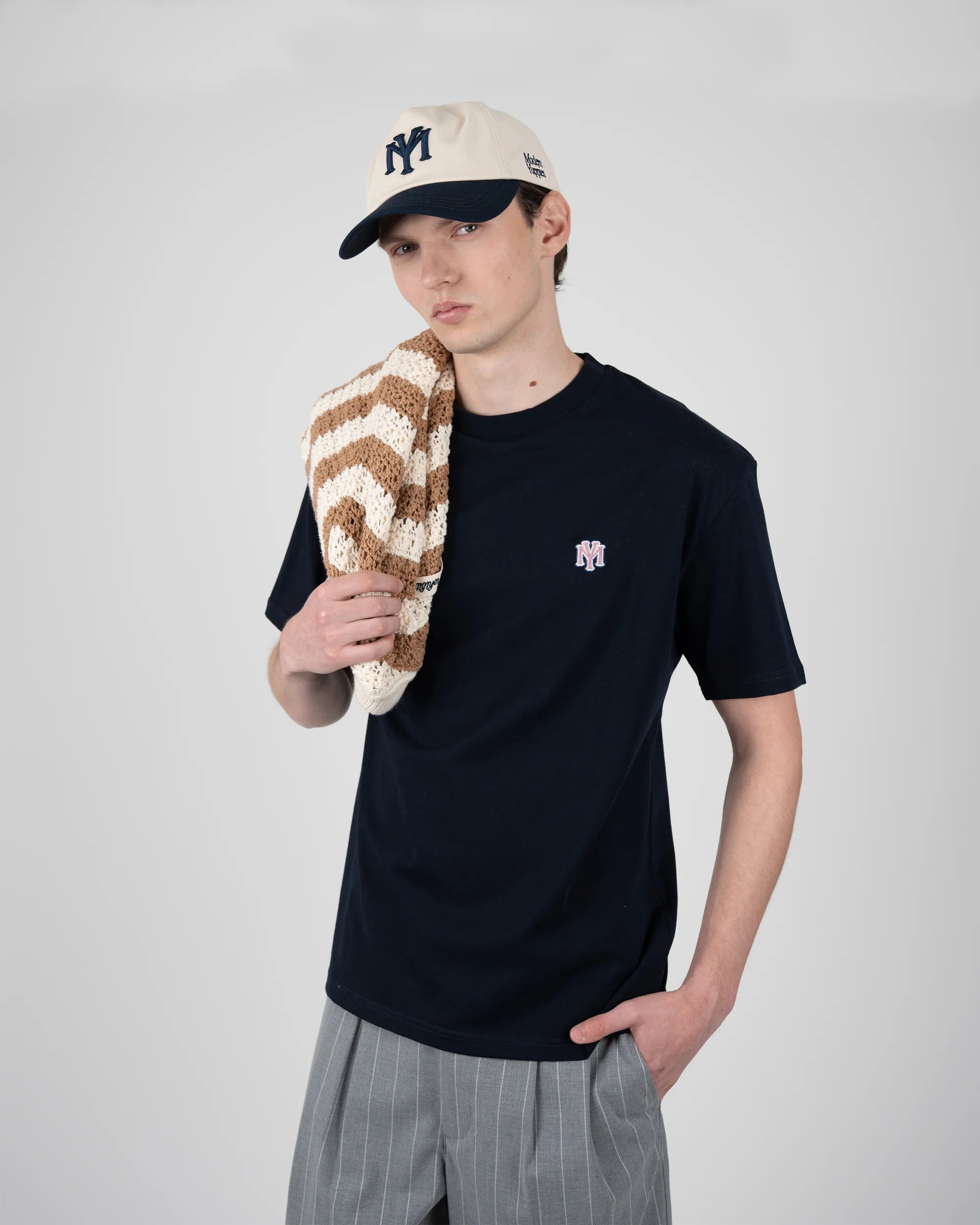 Prohibited: Office Tee Deep Blue