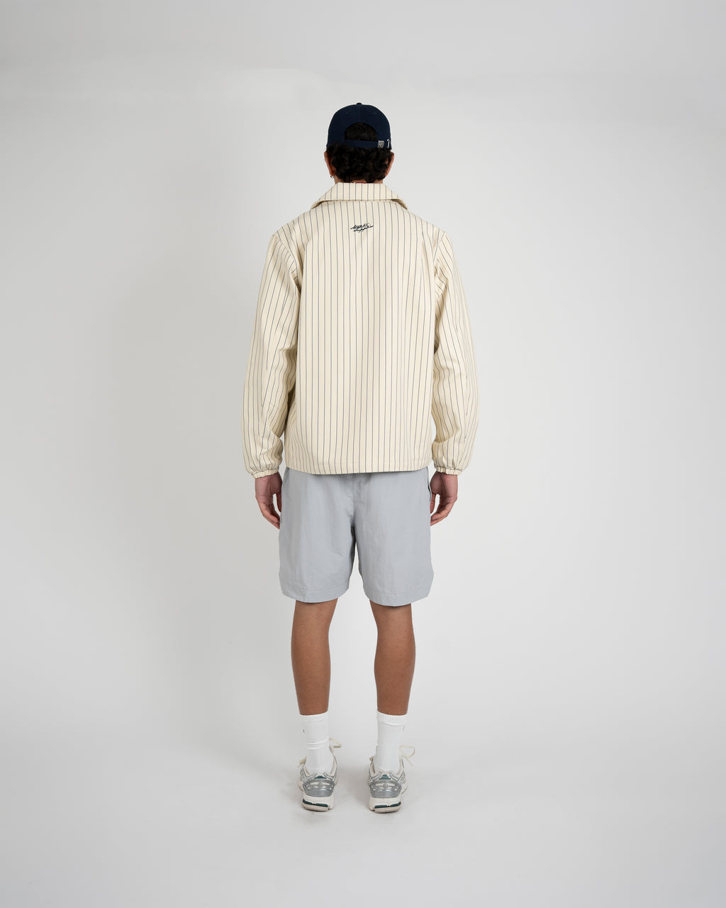 Prohibited: Belmont Jacket Pinstripe Cream