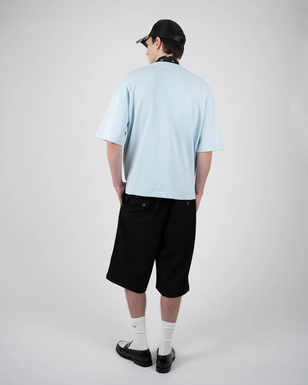 Prohibited: Newport Pleated Shorts Black