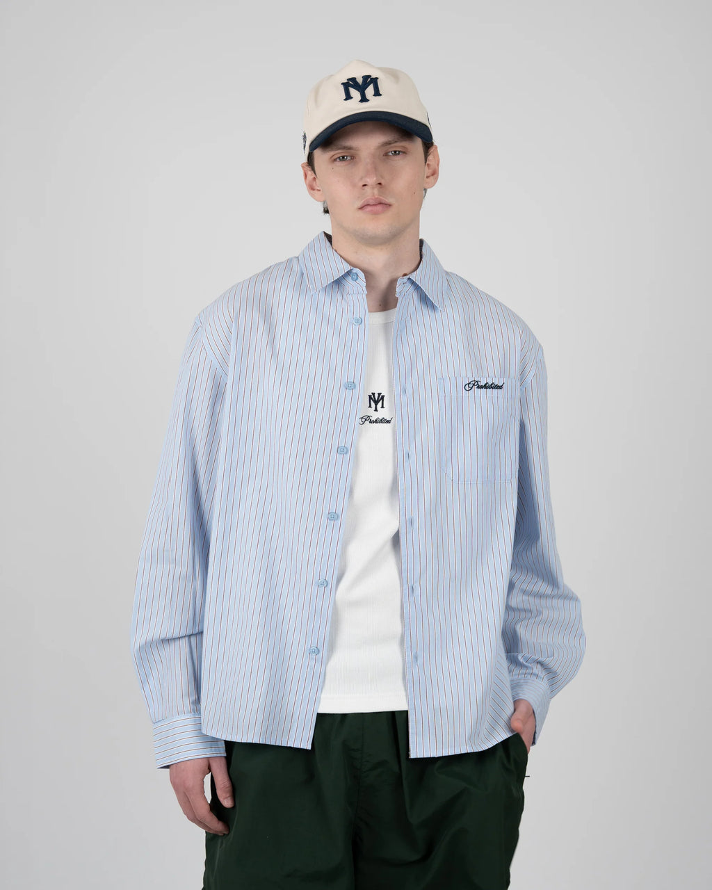 Prohibited: Westbury Dress Shirt Light Blue