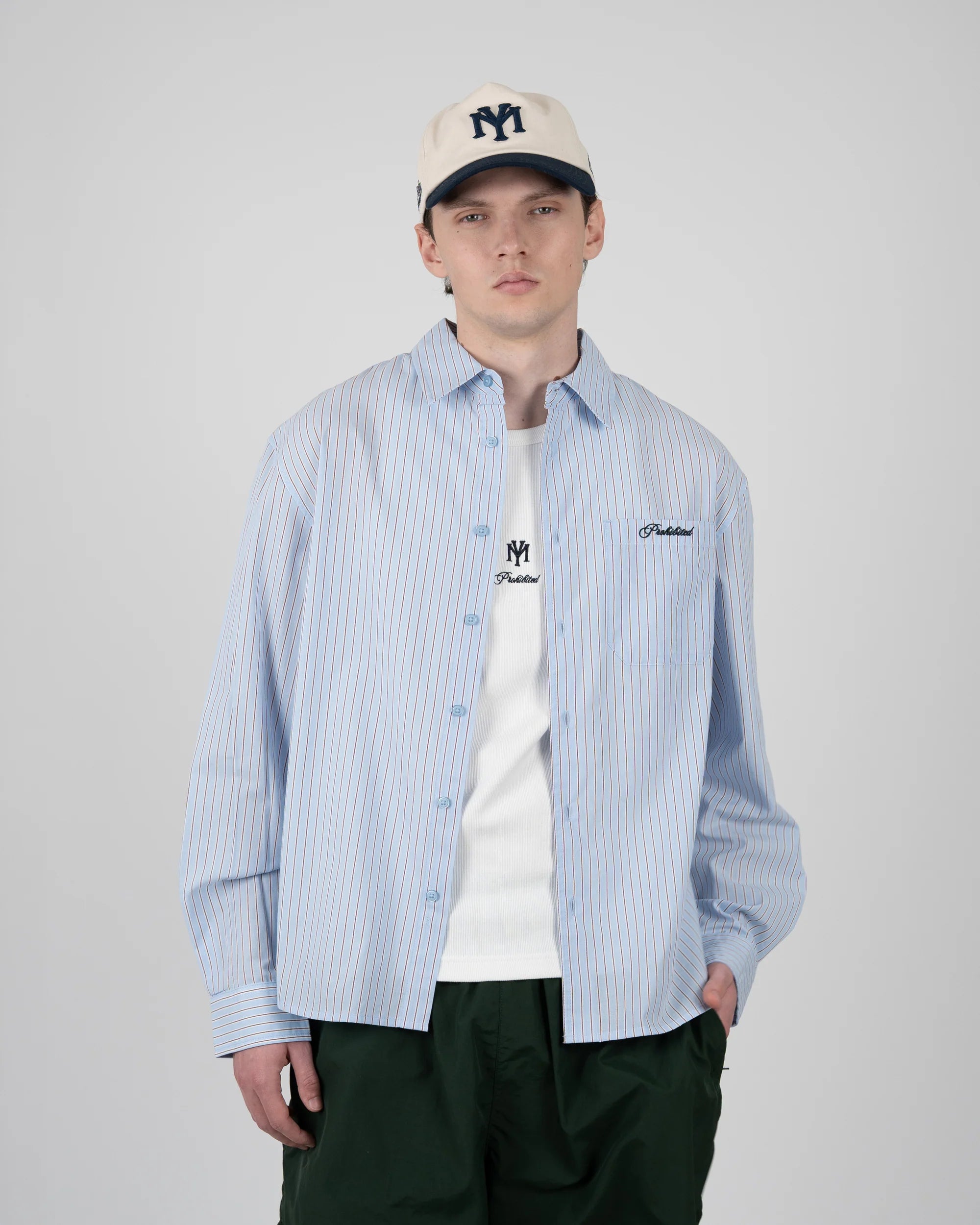 Prohibited: Westbury Dress Shirt Light Blue