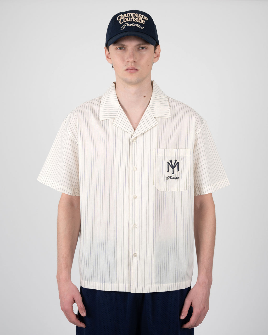 Prohibited: Dugout Shortsleeve Shirt Off-White
