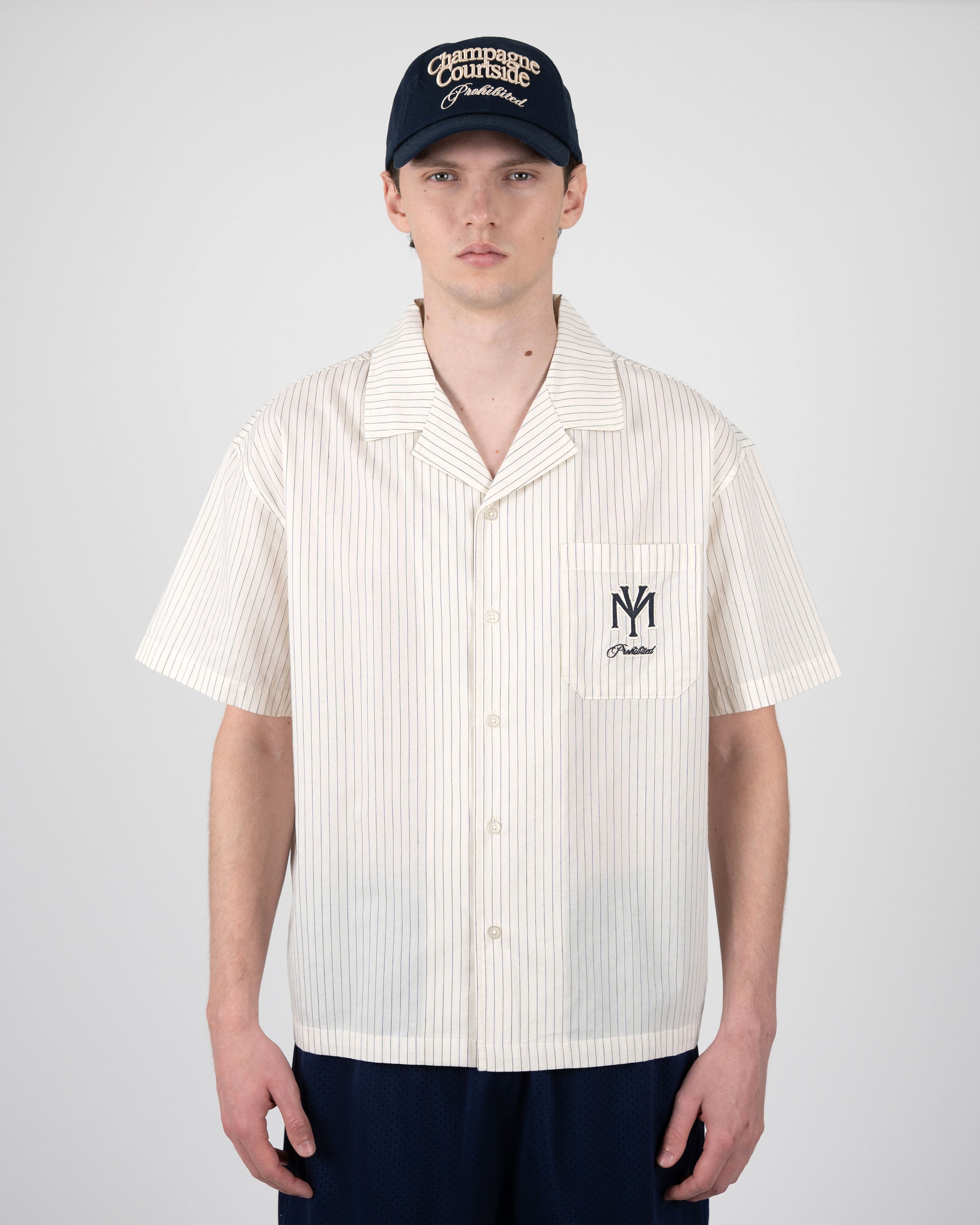 Prohibited: Dugout Shortsleeve Shirt Off-White