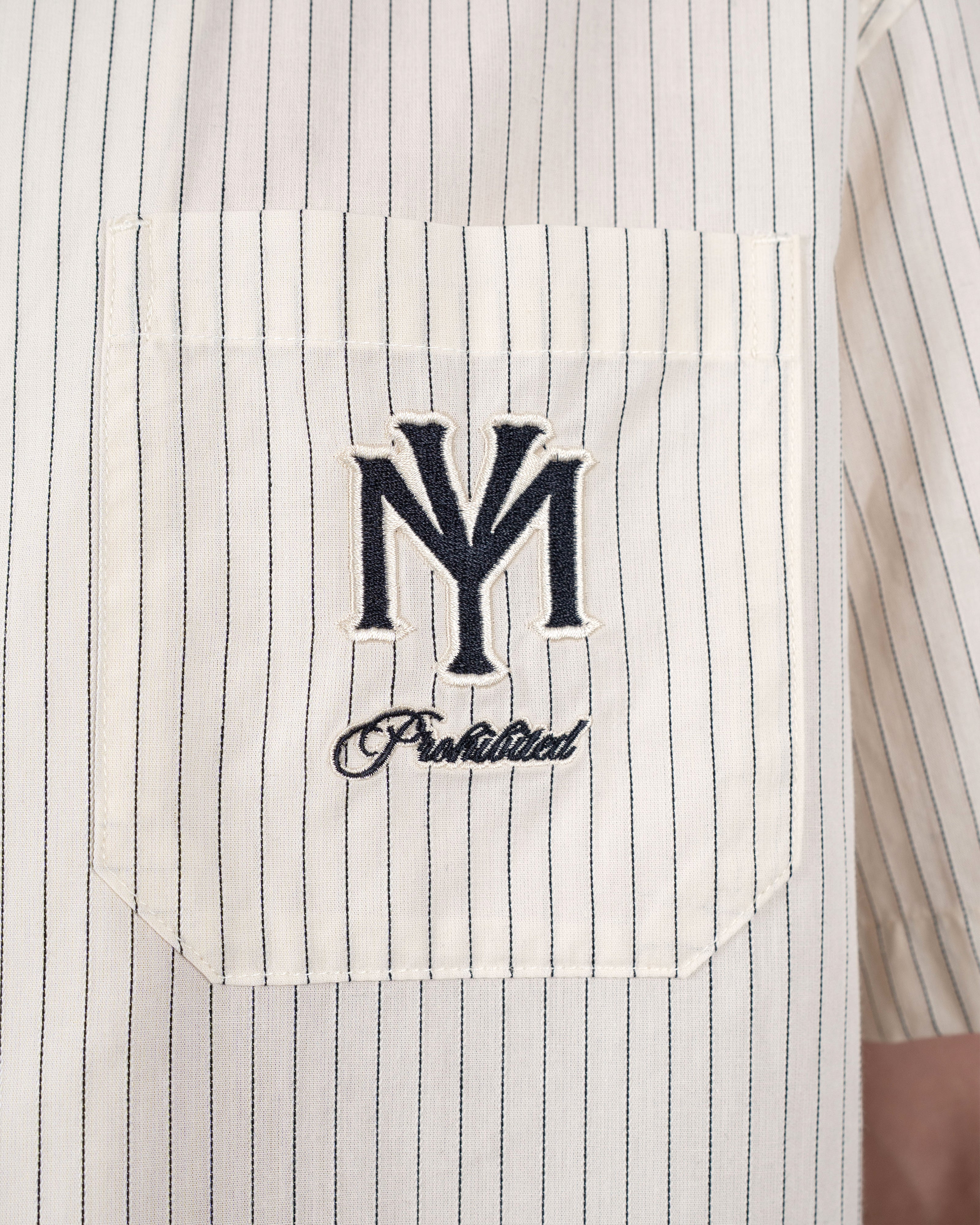 Prohibited: Dugout Shortsleeve Shirt Off-White