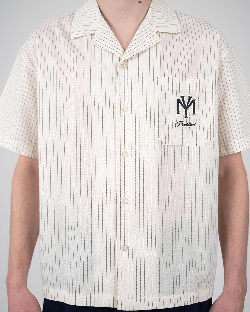 Prohibited: Dugout Shortsleeve Shirt Off-White