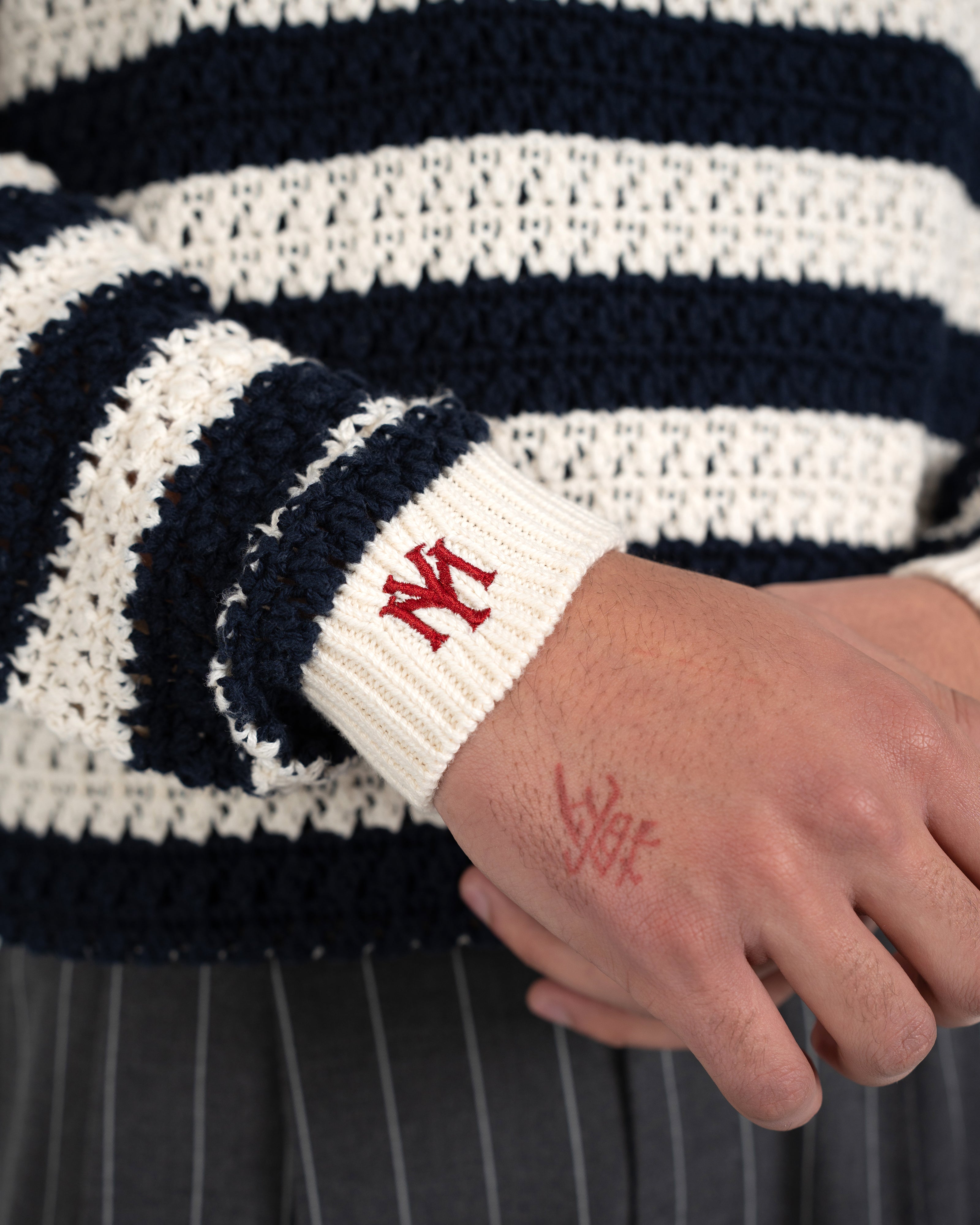 Prohibited: Preseason Knit Sweater Navy