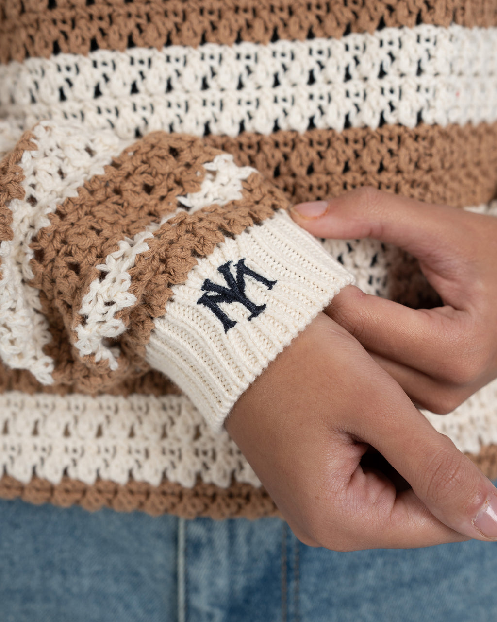 Prohibited: Preseason Knit Sweater Brown