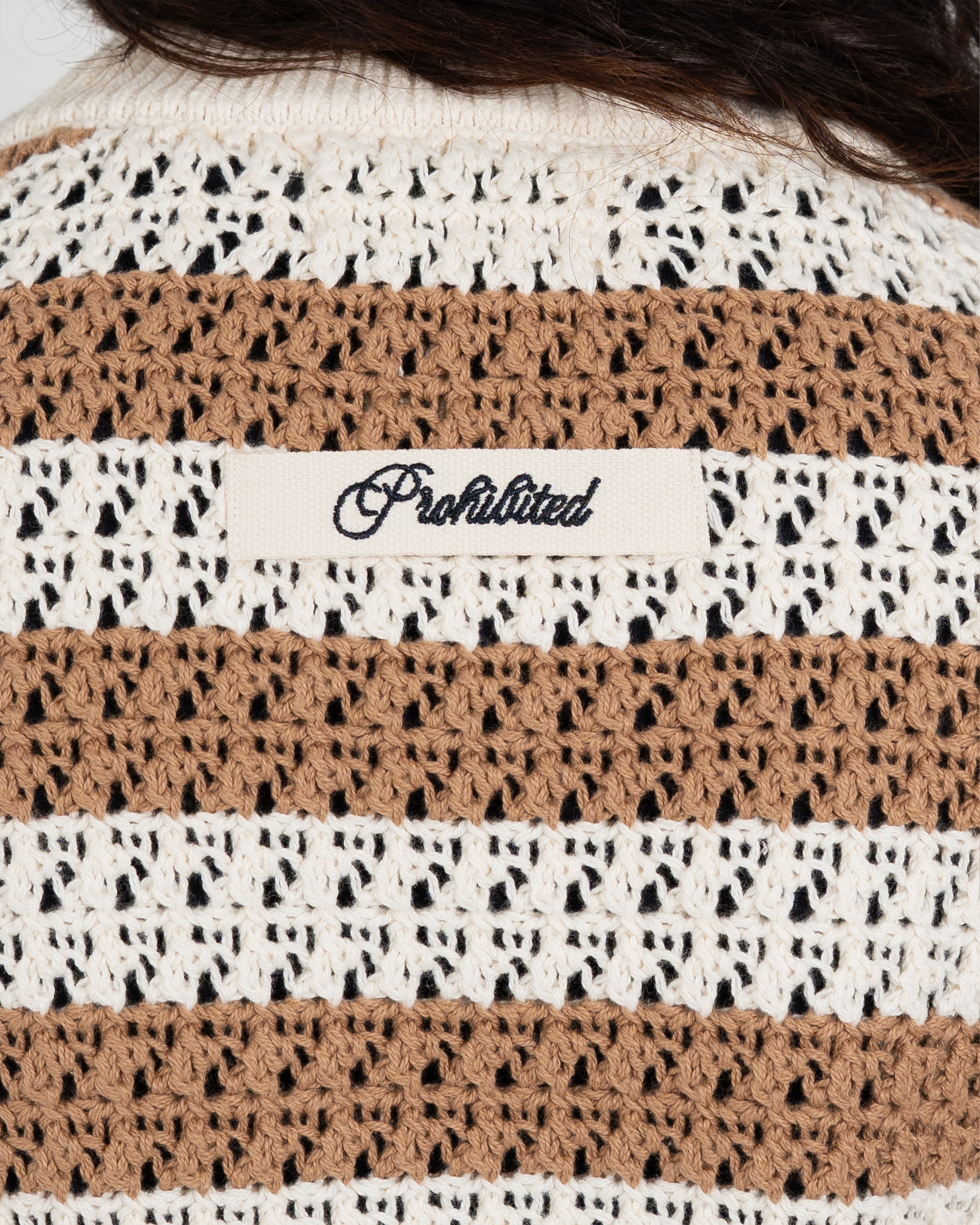 Prohibited: Preseason Knit Sweater Brown