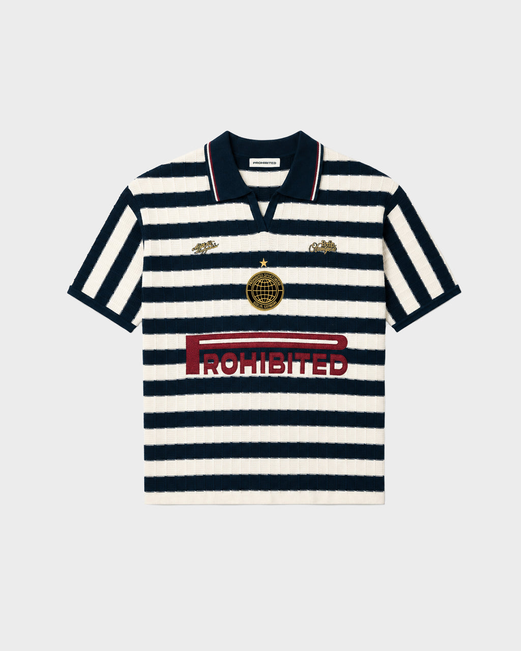 Prohibited: Segment Knit Trikot Navy