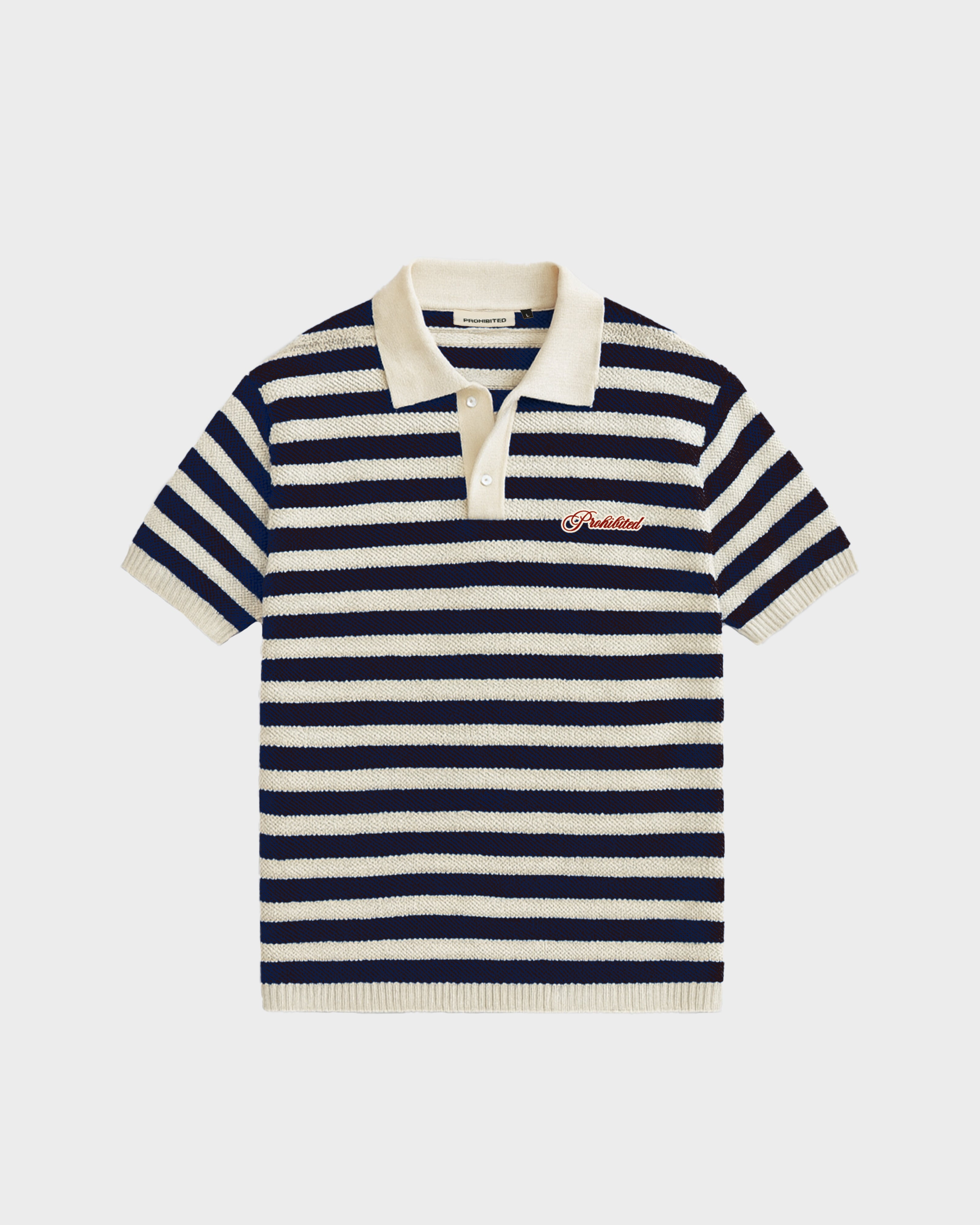 Prohibited: Palm Court Polo Navy