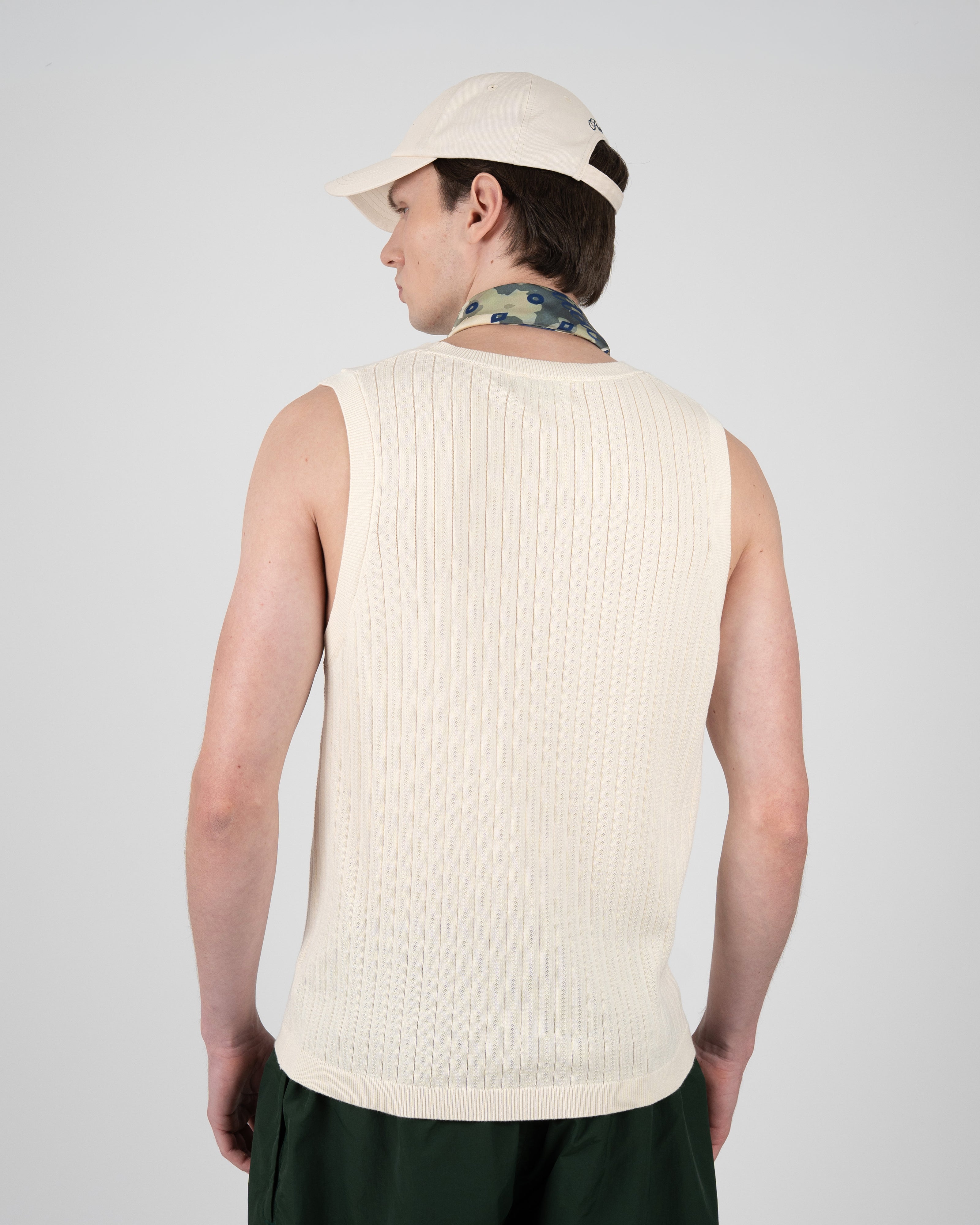 Prohibited: Weekend Tank Top Off-White