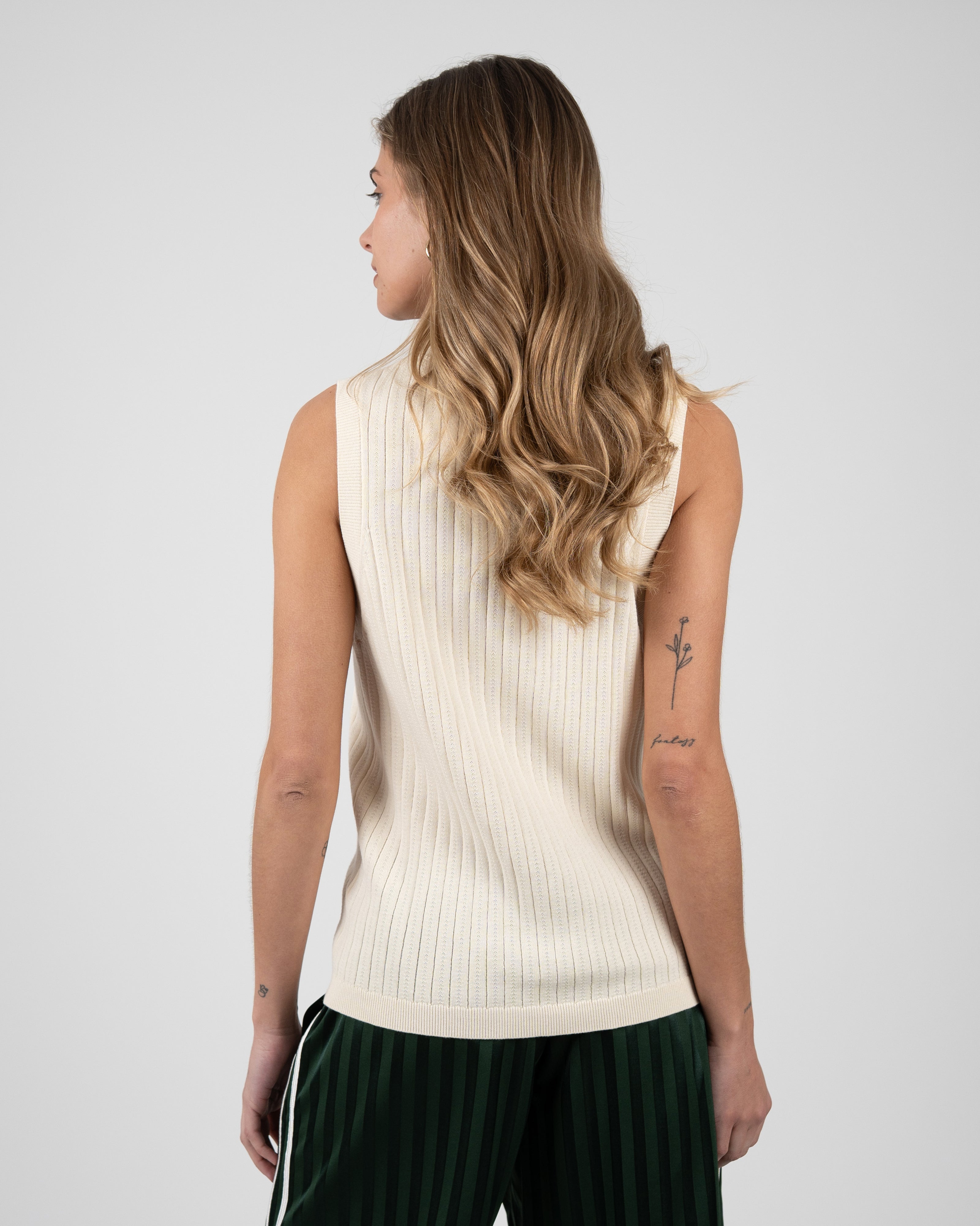 Prohibited: Weekend Tank Top Off-White
