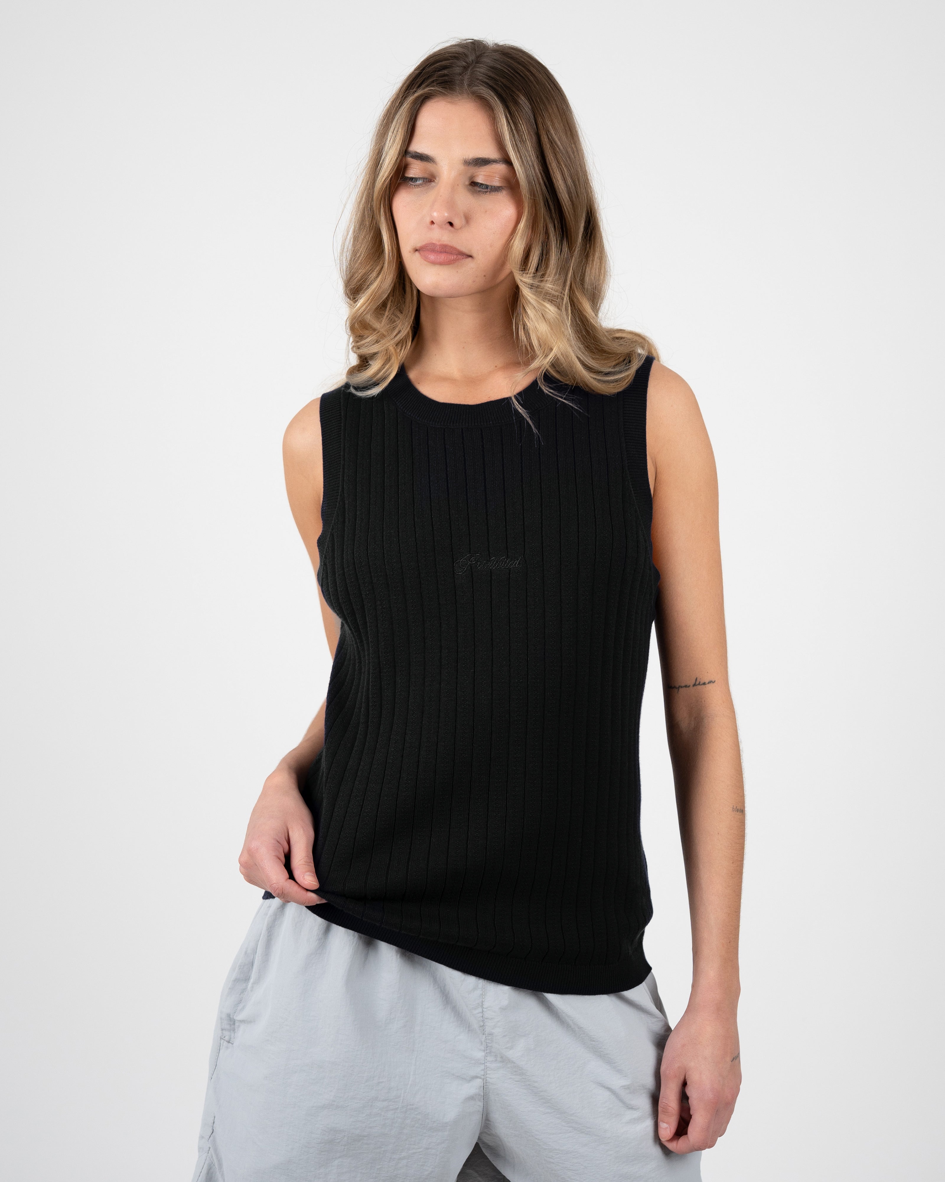 Prohibited: Weekend Tank Top Black