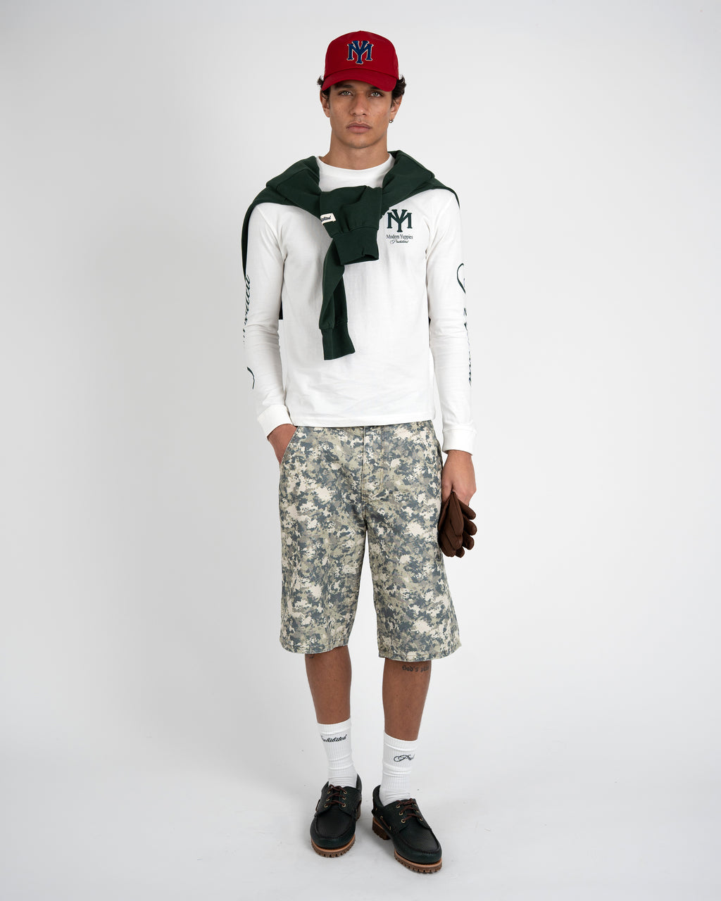 Prohibited: Off Shore Jorts Camouflage