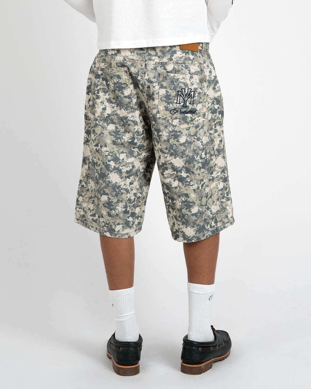 Prohibited: Off Shore Jorts Camouflage