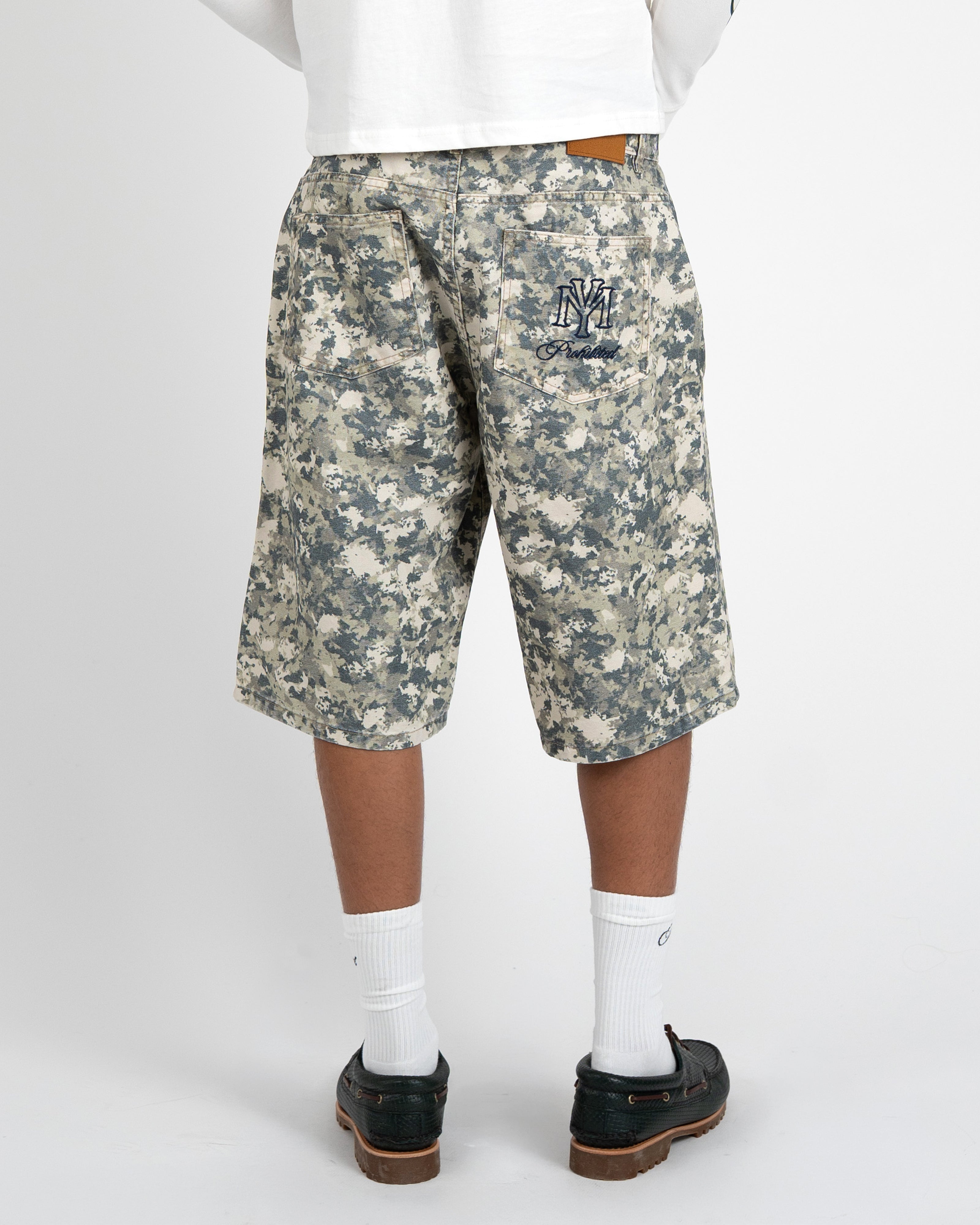 Prohibited: Off Shore Jorts Camouflage