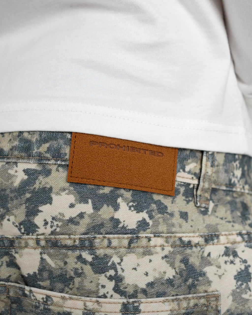 Prohibited: Off Shore Jorts Camouflage