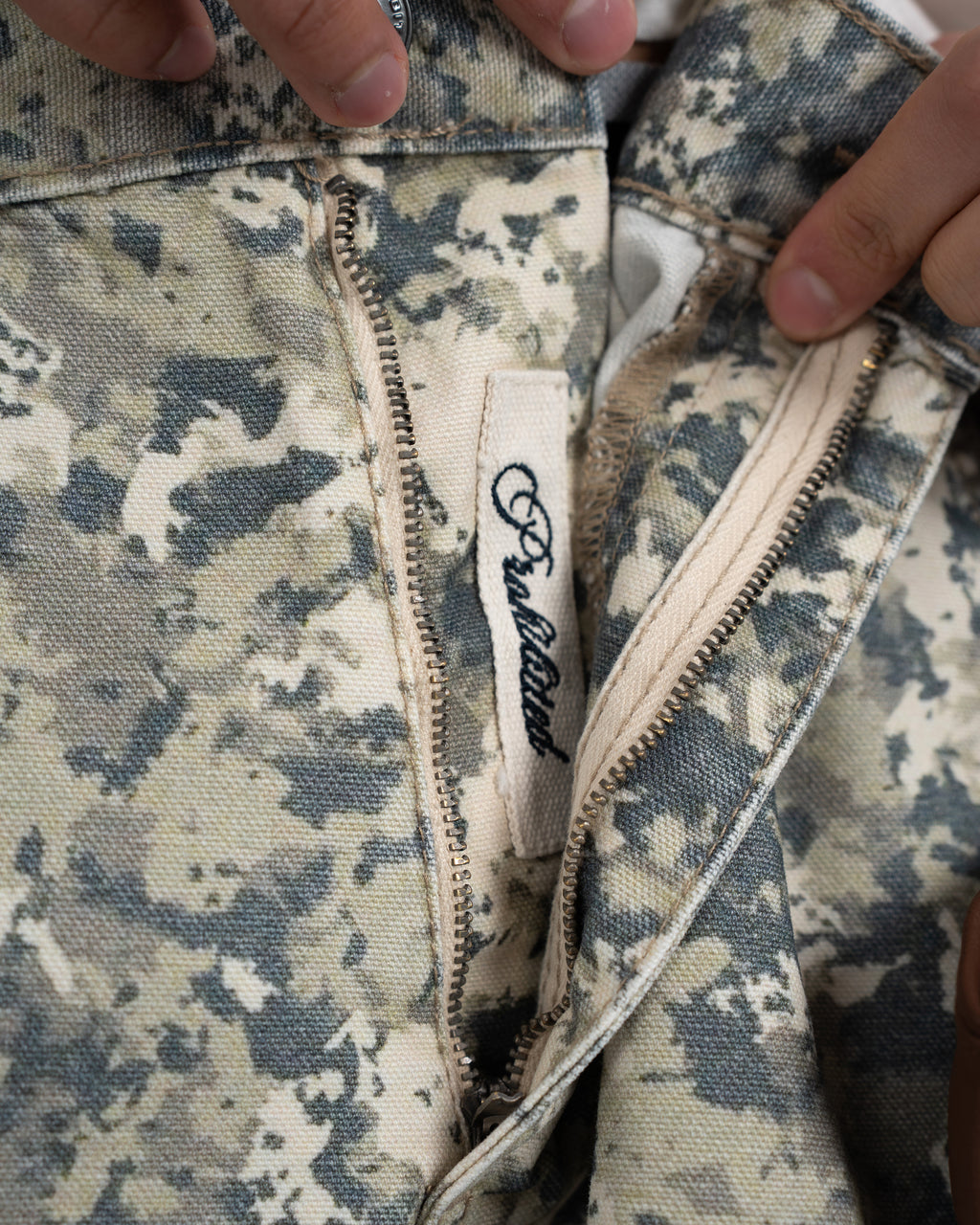 Prohibited: Off Shore Jorts Camouflage