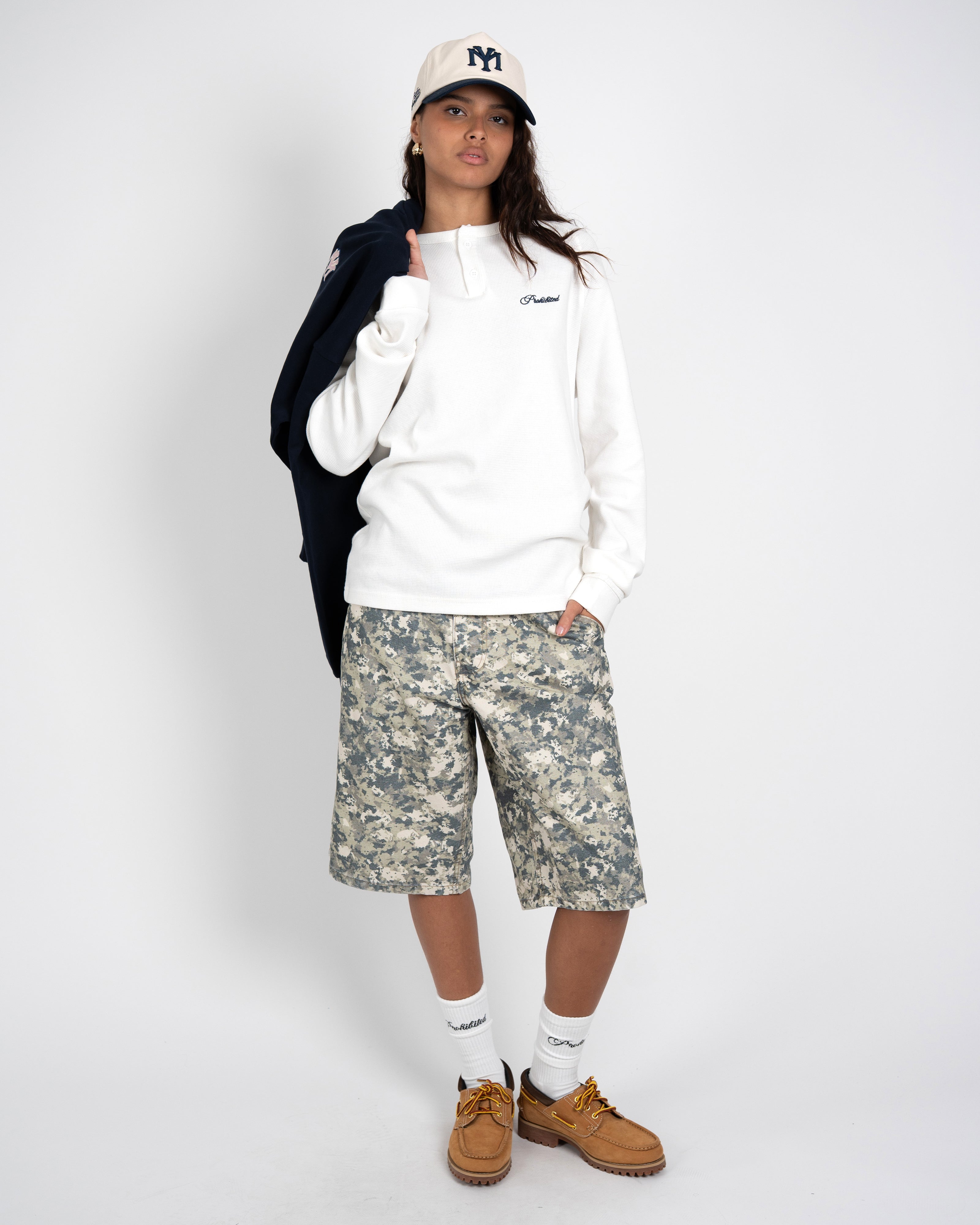 Prohibited: Off Shore Jorts Camouflage