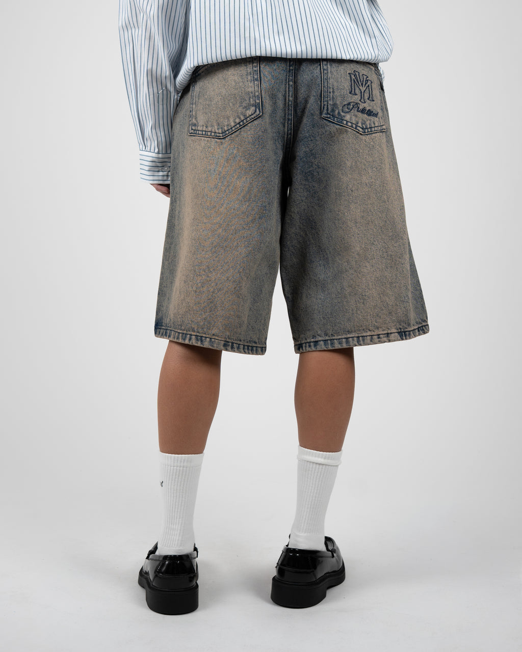 Prohibited: Off Shore Jorts Faded Blue