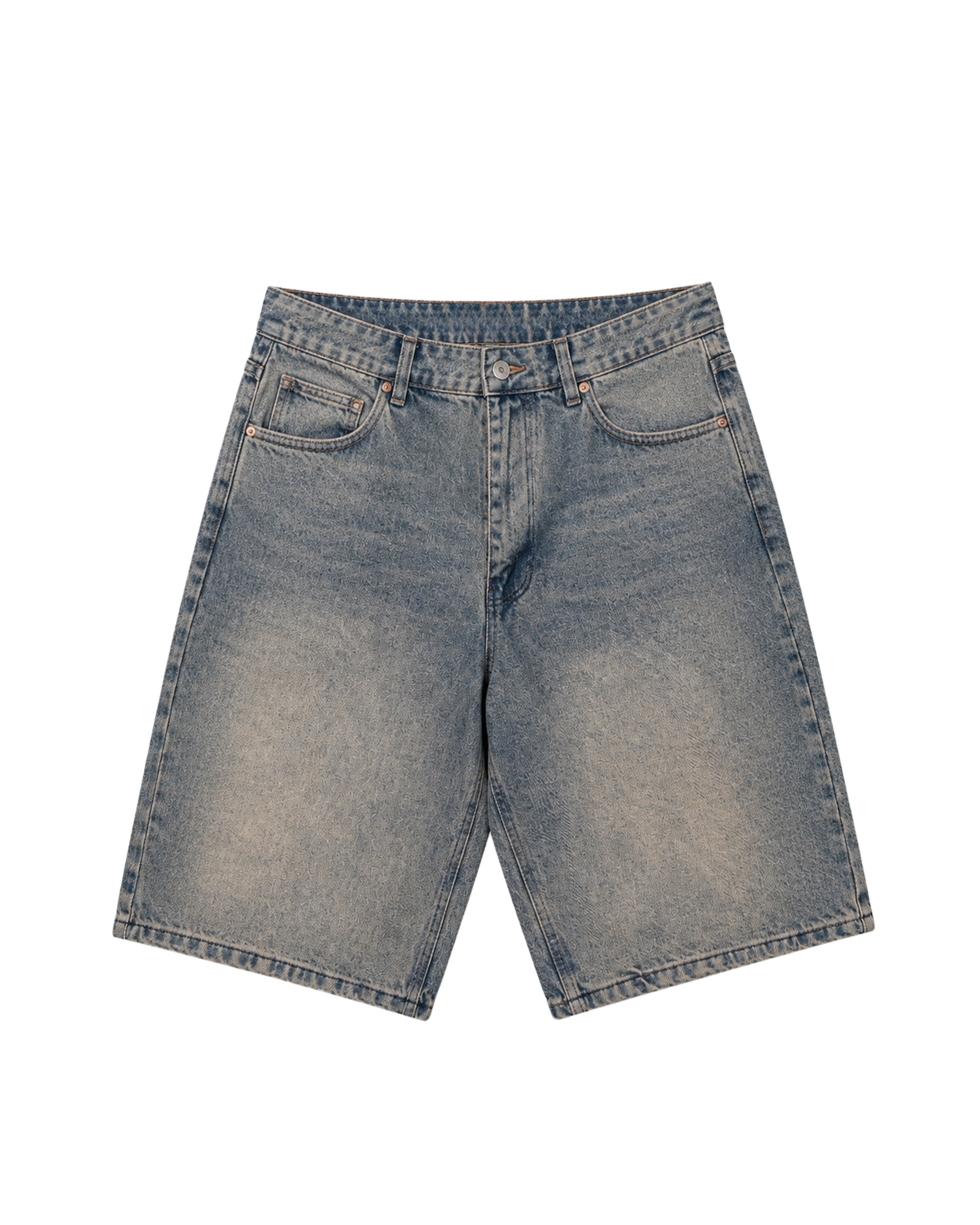 Prohibited: Off Shore Jorts Faded Blue