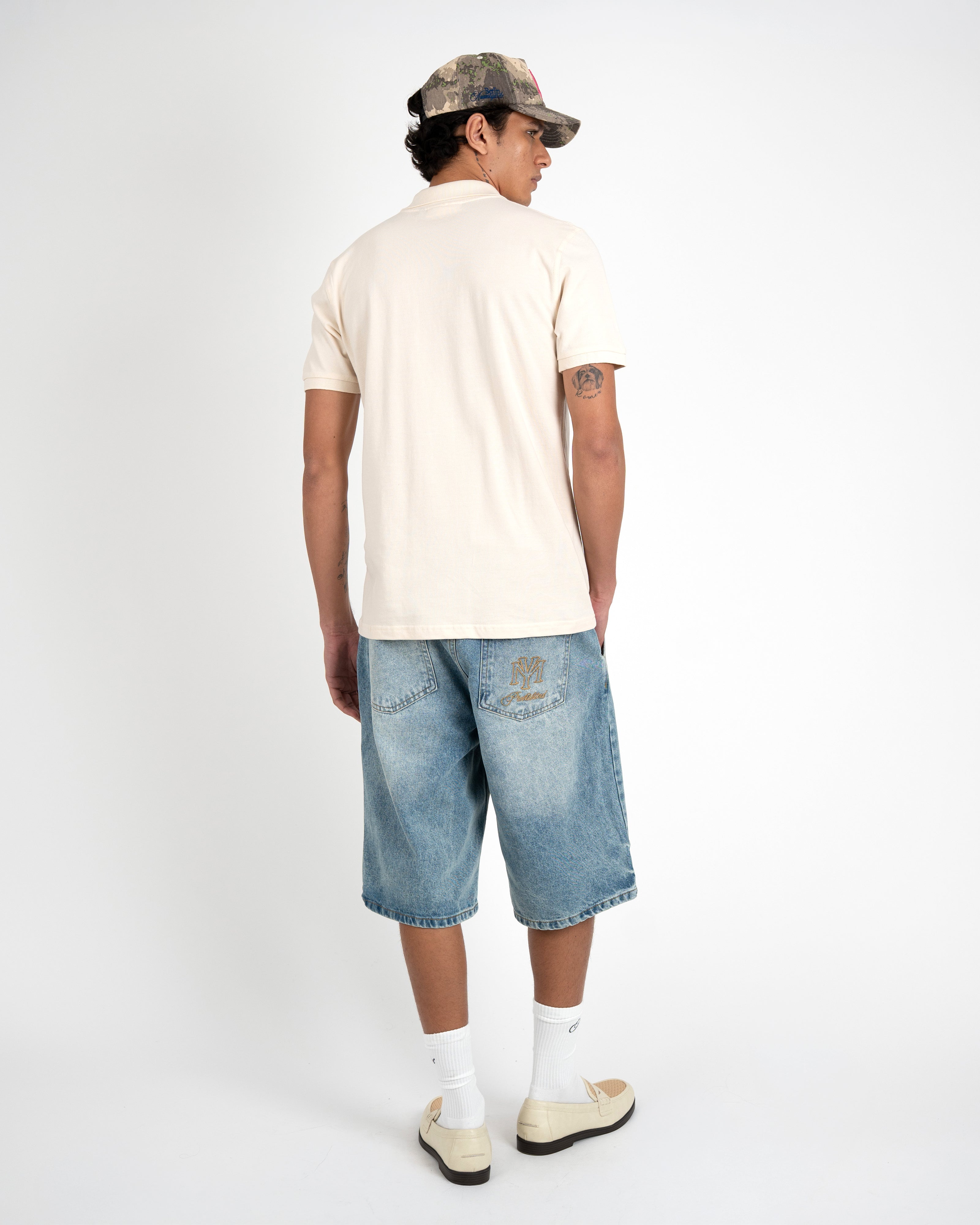 Prohibited: Off Shore Jorts Light Blue
